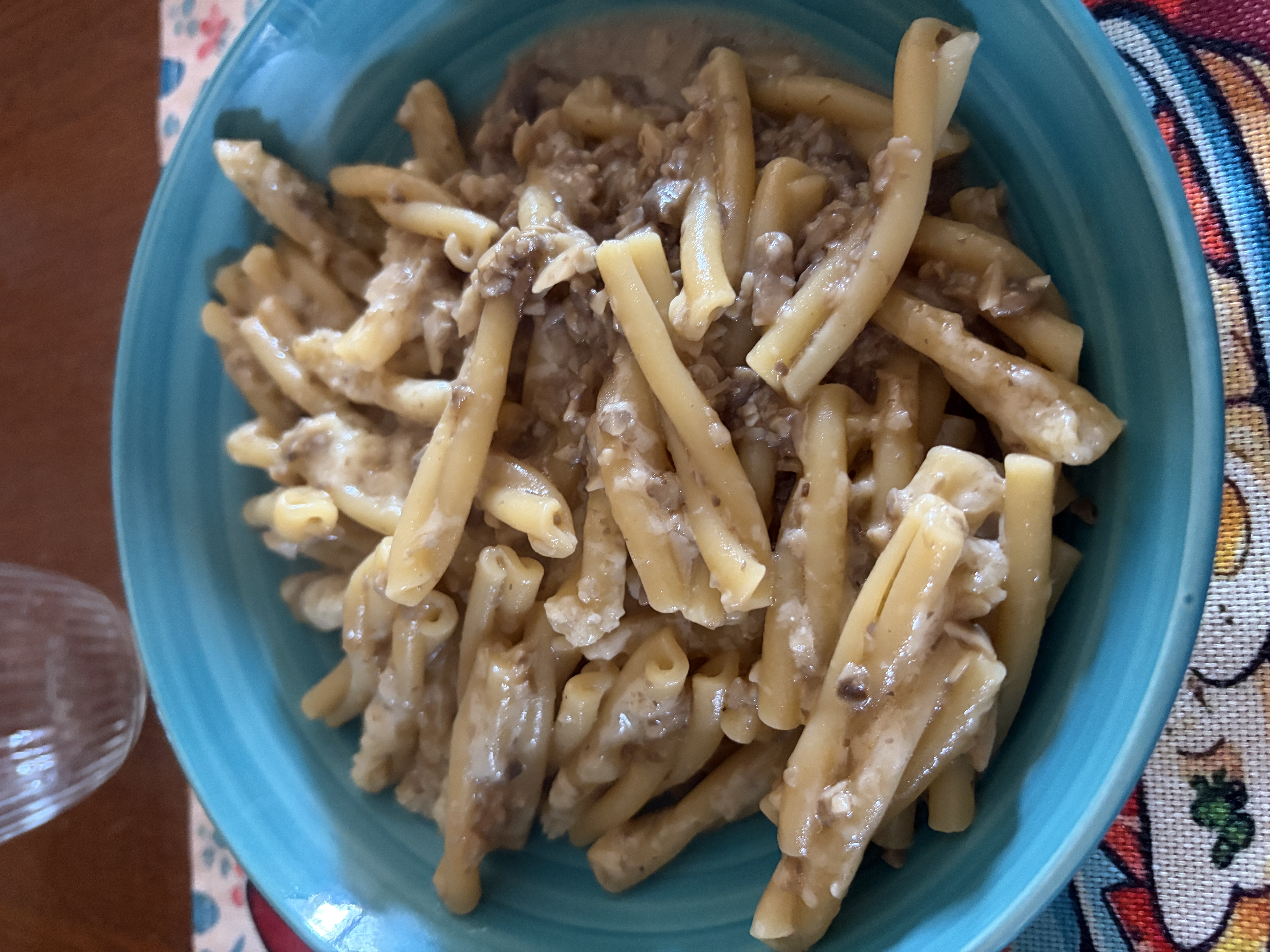 Pasta risottata ai funghi