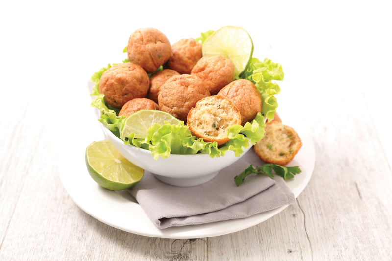 Bolinhas de peixe