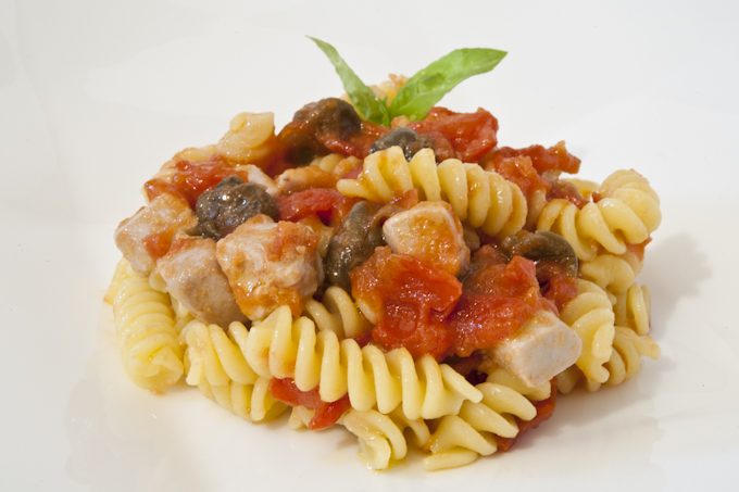 Fusilli al tonno e pomodoro