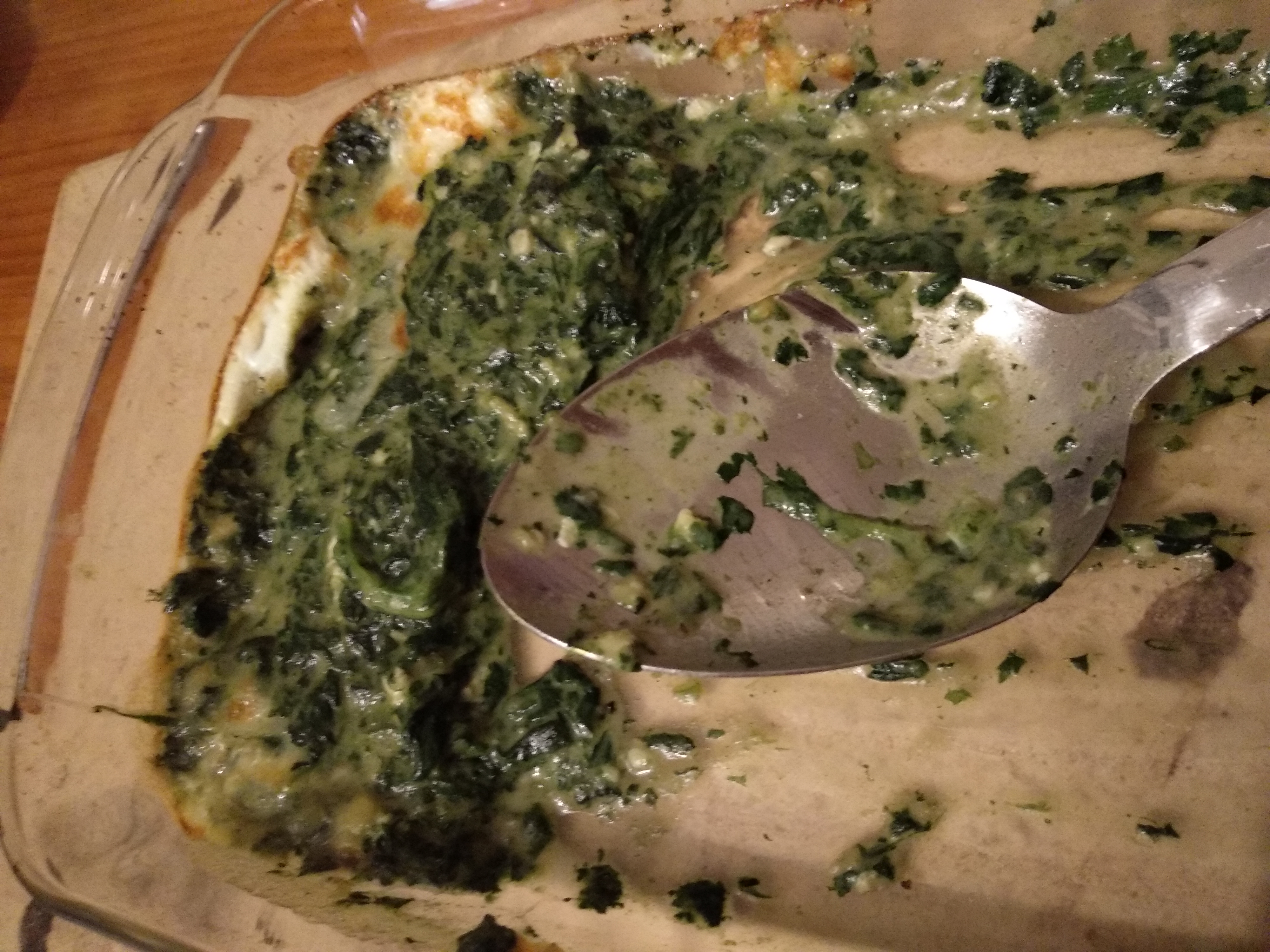 Crema de espinacas