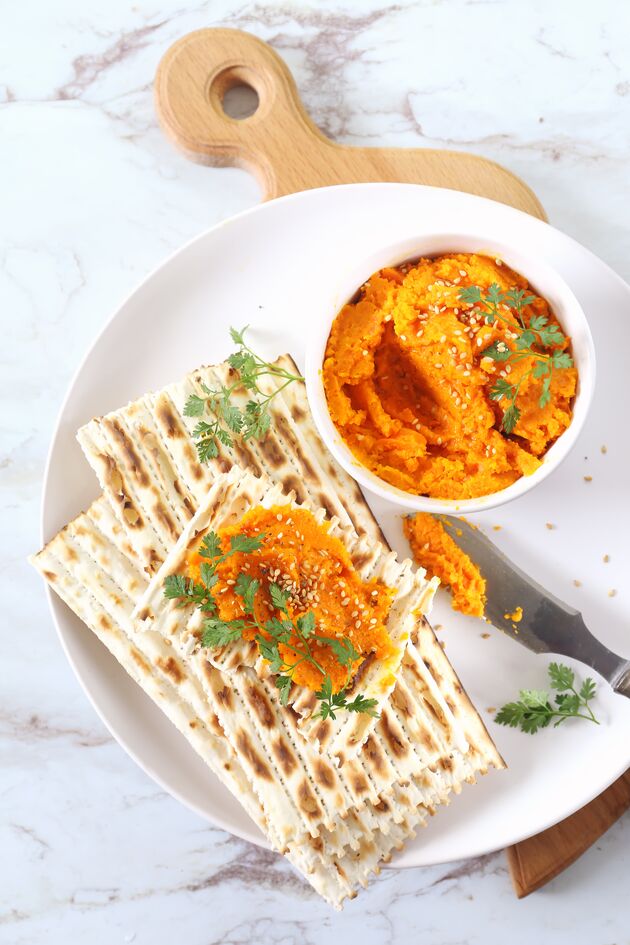 Karotten-Hummus