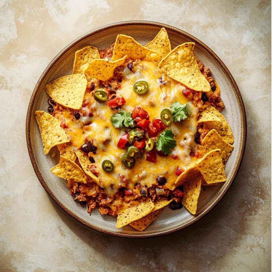 Chili vegetariano con tortilla express