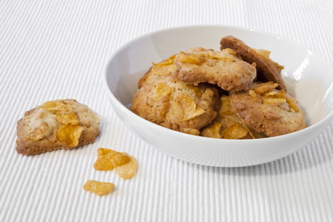 Biscotto con corn flakes