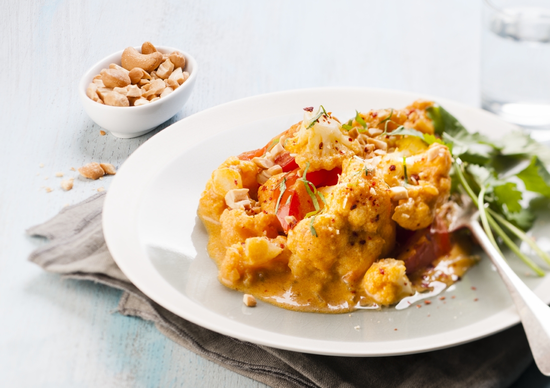 Coliflor a la india