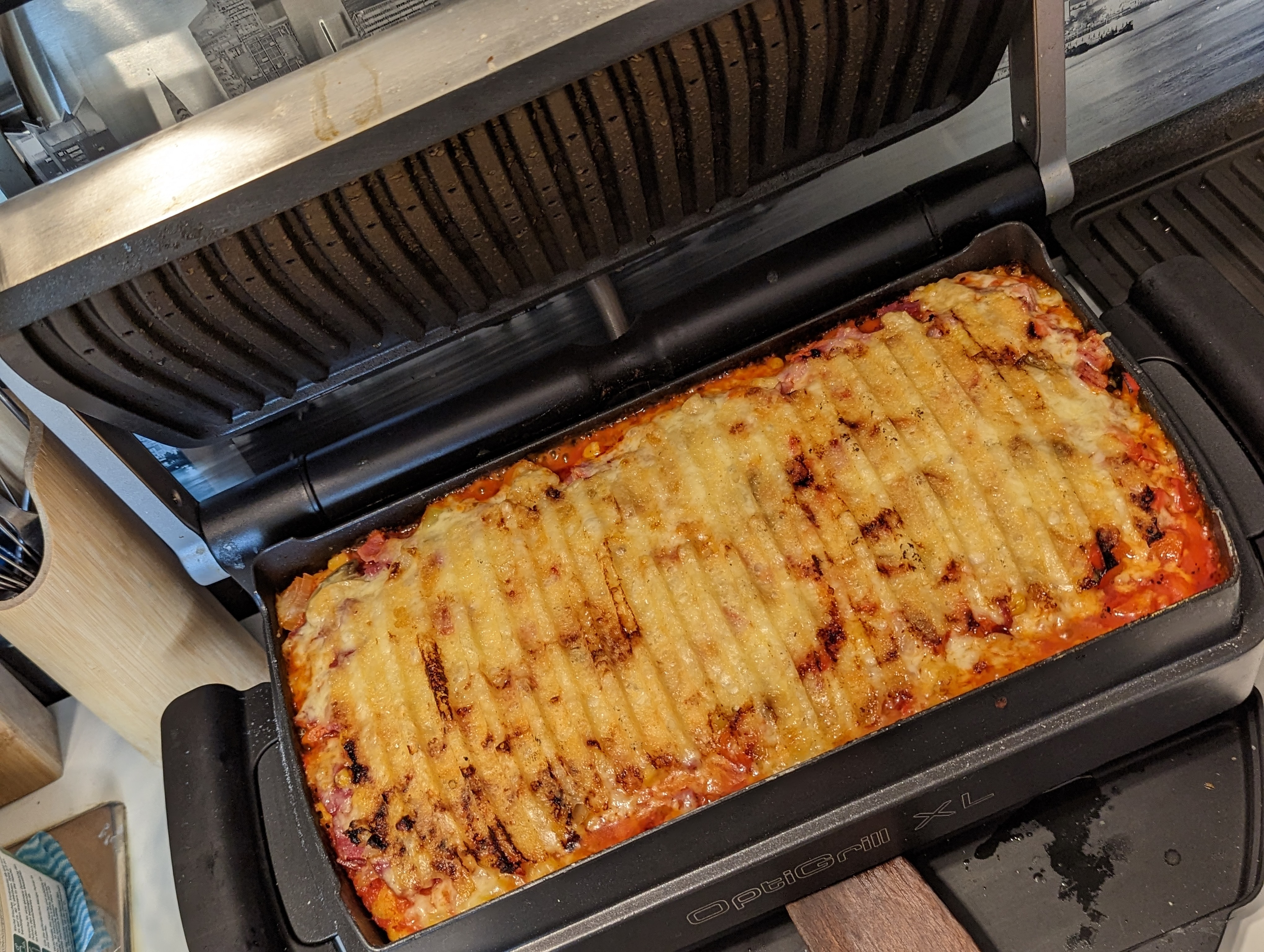 Pizza aus dem Tefal