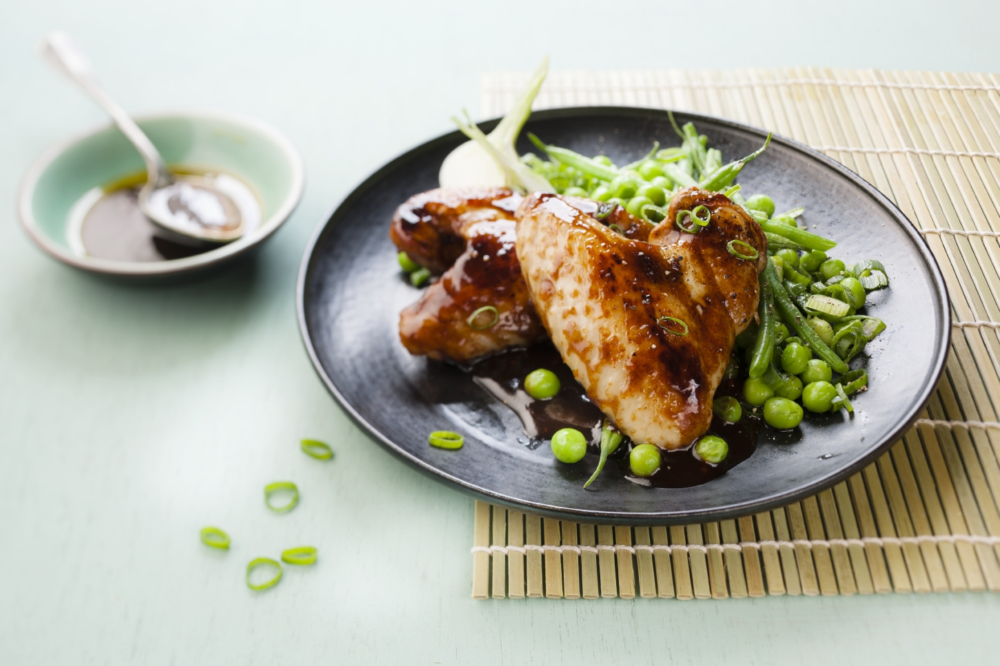 Alitas de pollo con balsámico