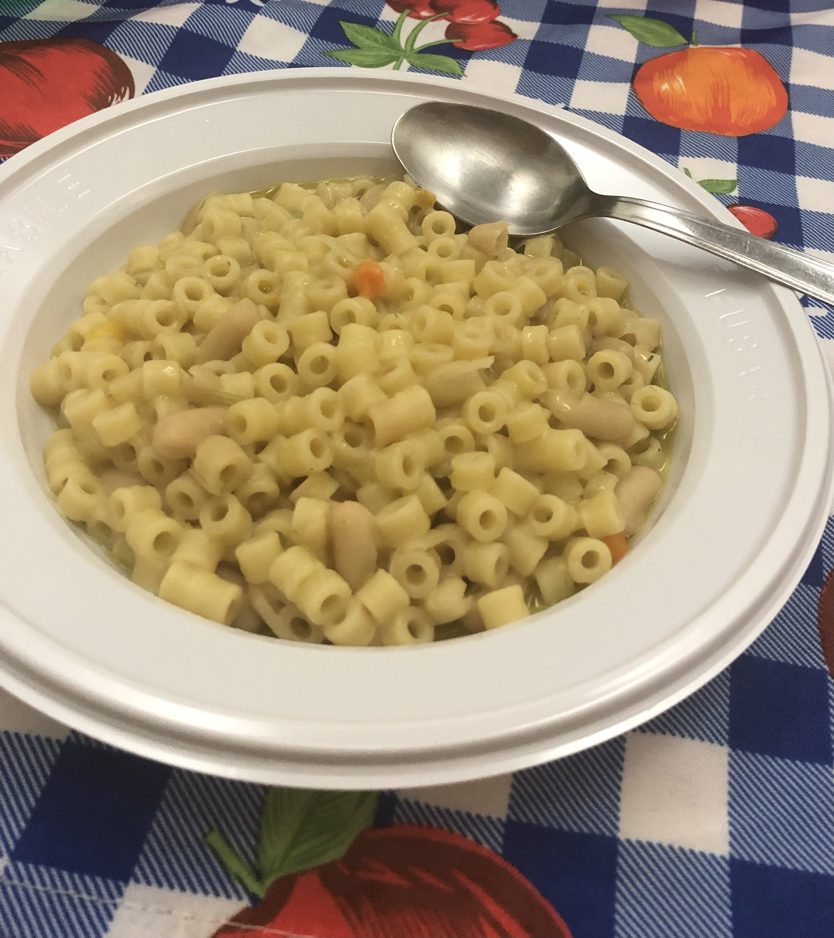Pasta con cannellini