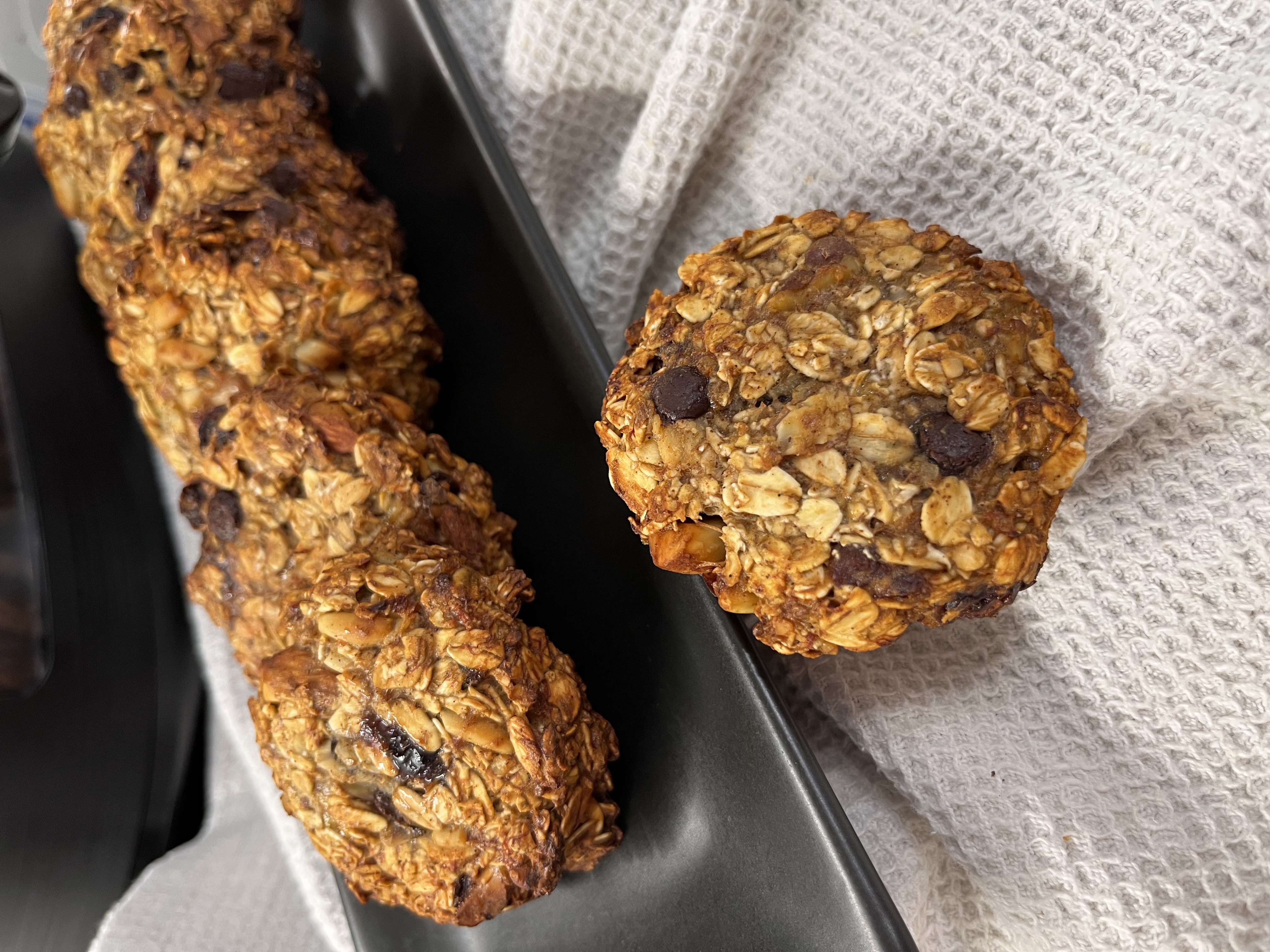 Biscotto d’avena e banana senza zucchero