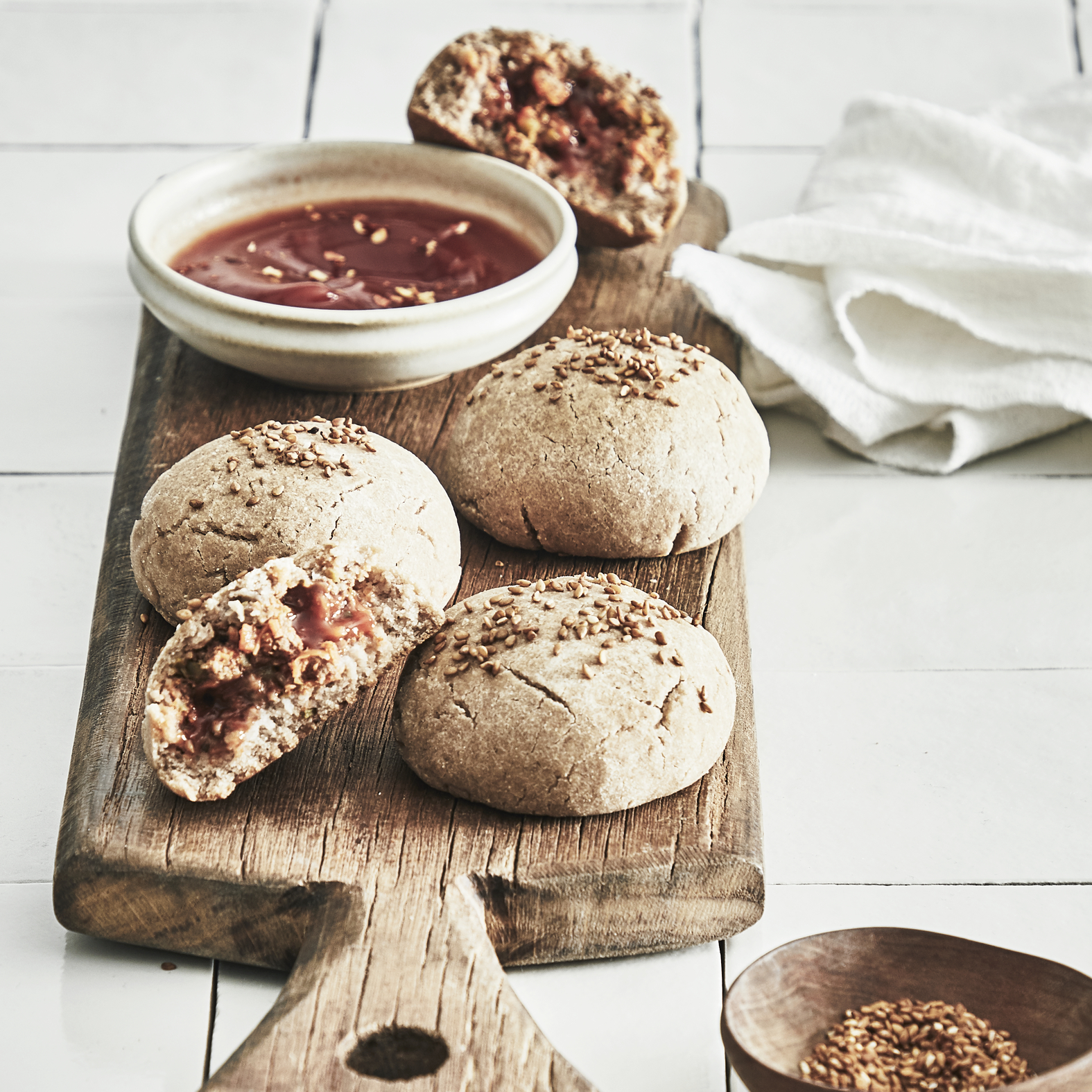 Laktose- und glutenfreie Brötchen