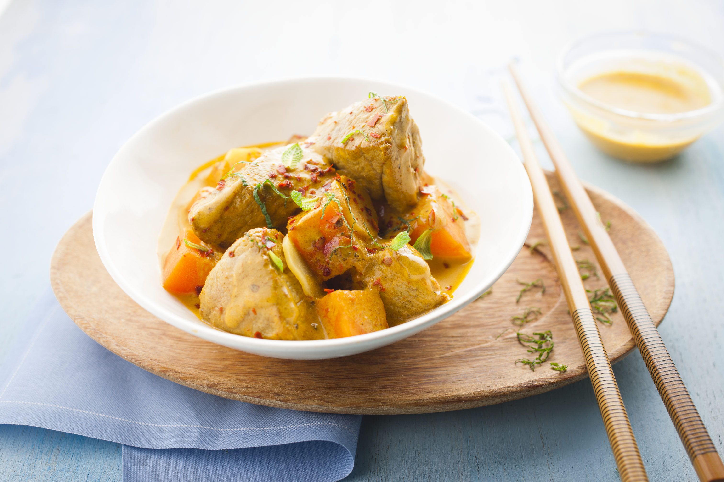 Cerdo al curry vietnamita