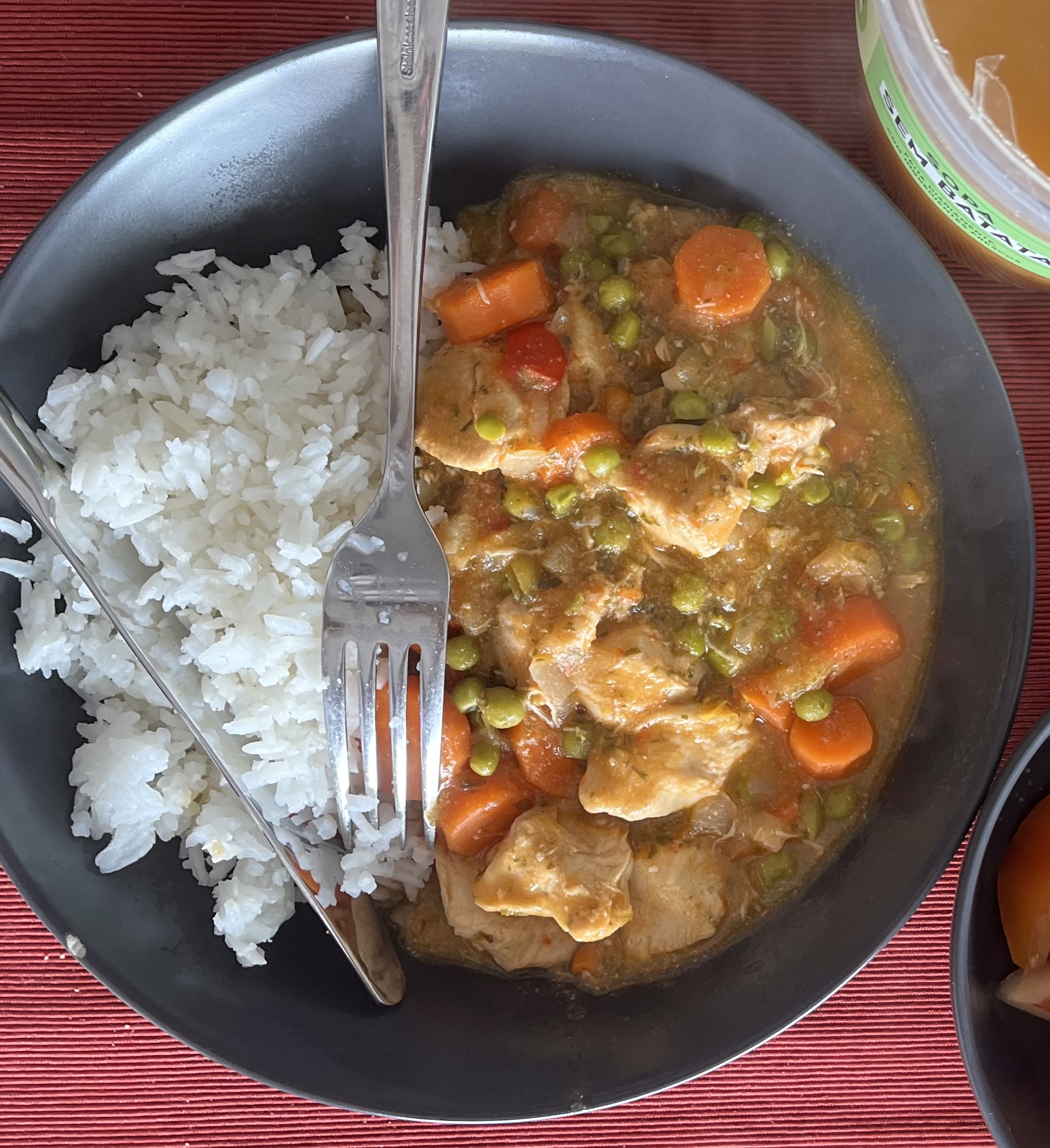 Estufado de frango
