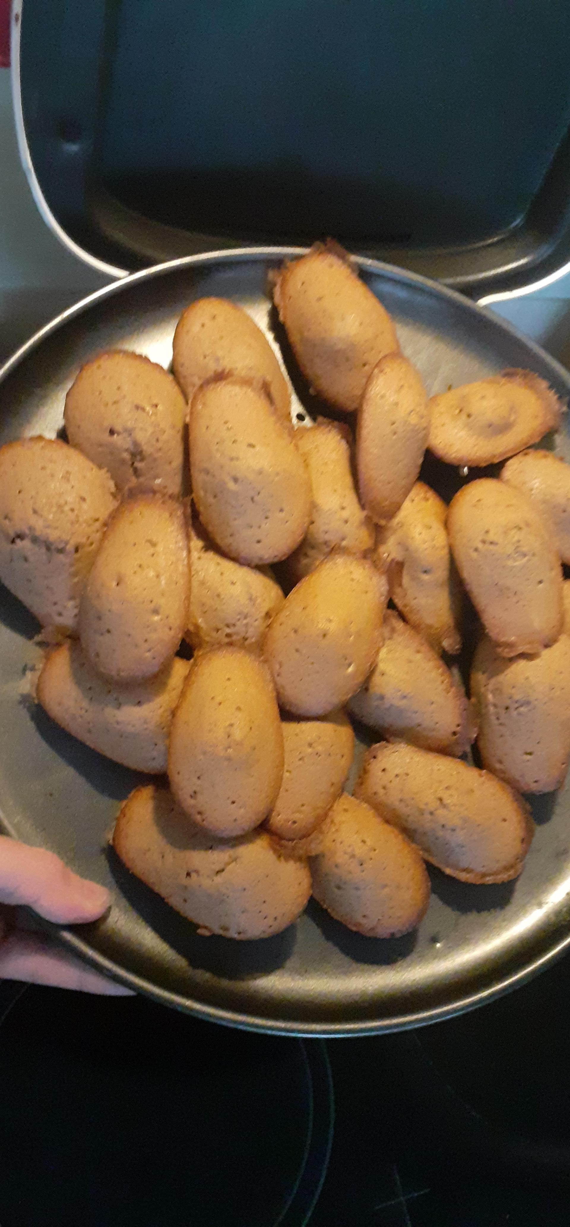 Petites Madeleines au chocolat Recette Cake Factory Tefal