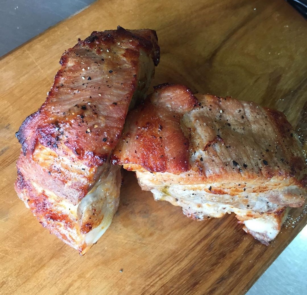 Costillas de cerdo a la cerveza