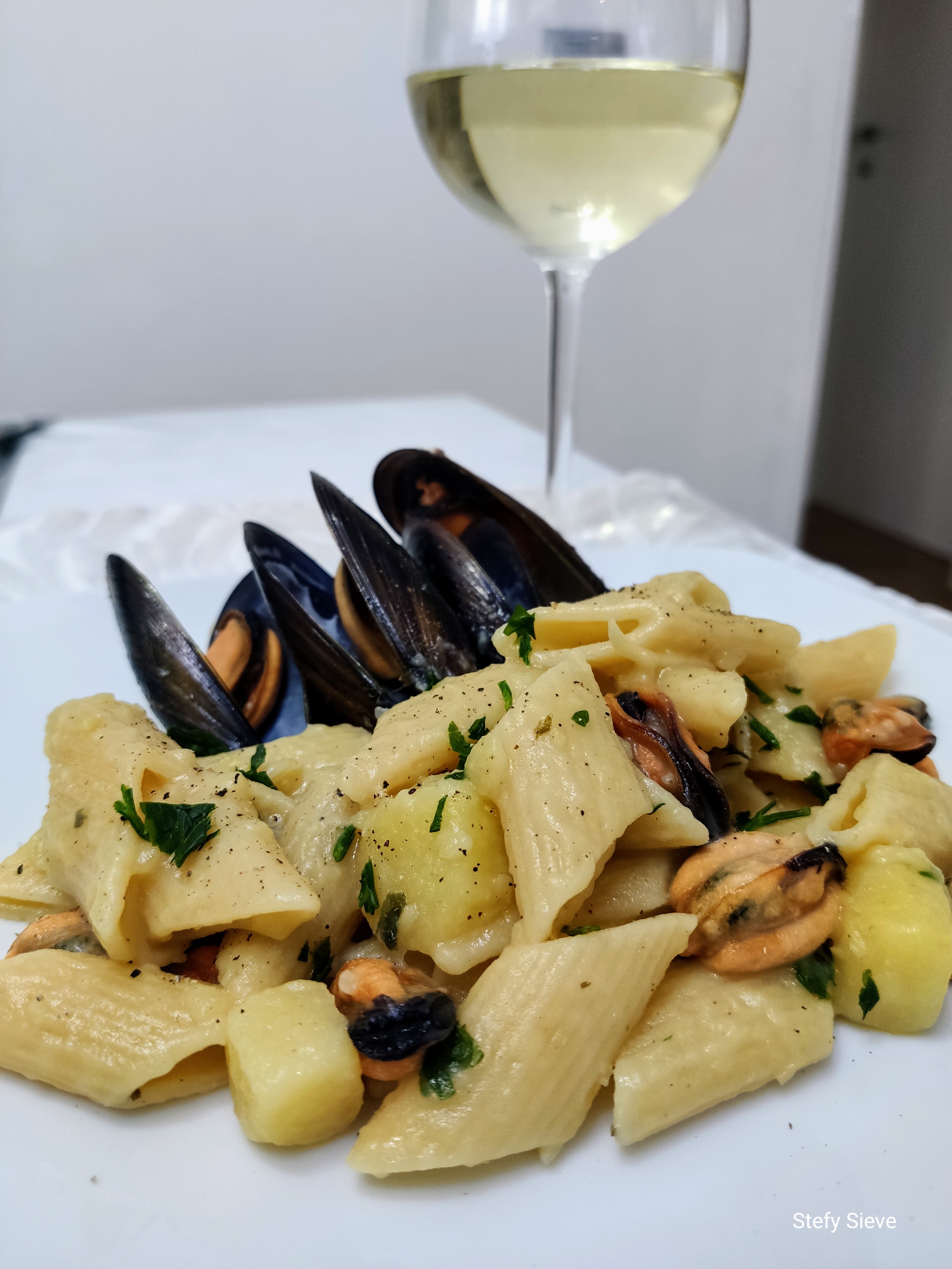 Pasta patate e cozze