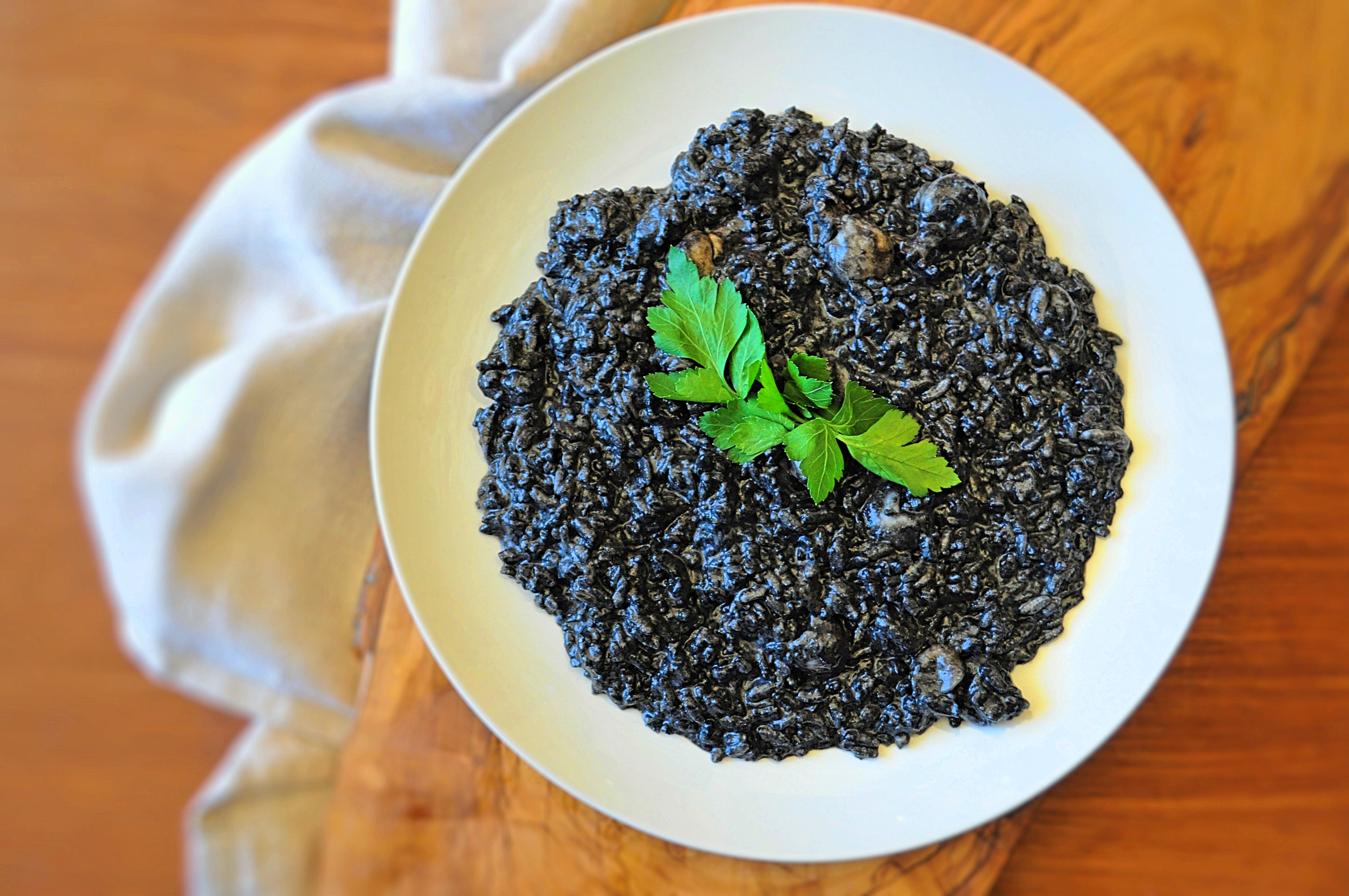 Risotto al nero di seppia