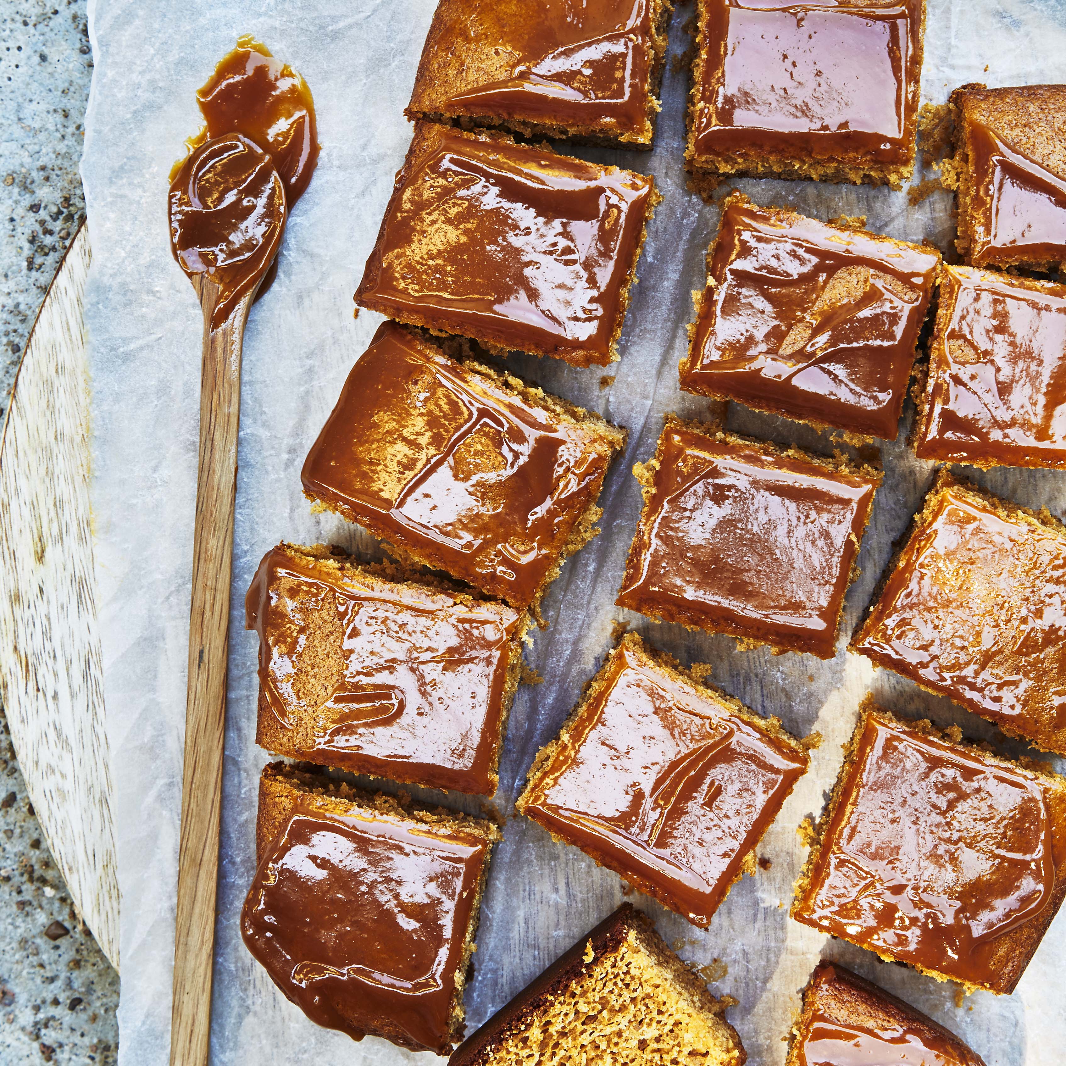 Karamellkuchen mit gesalzener Butter