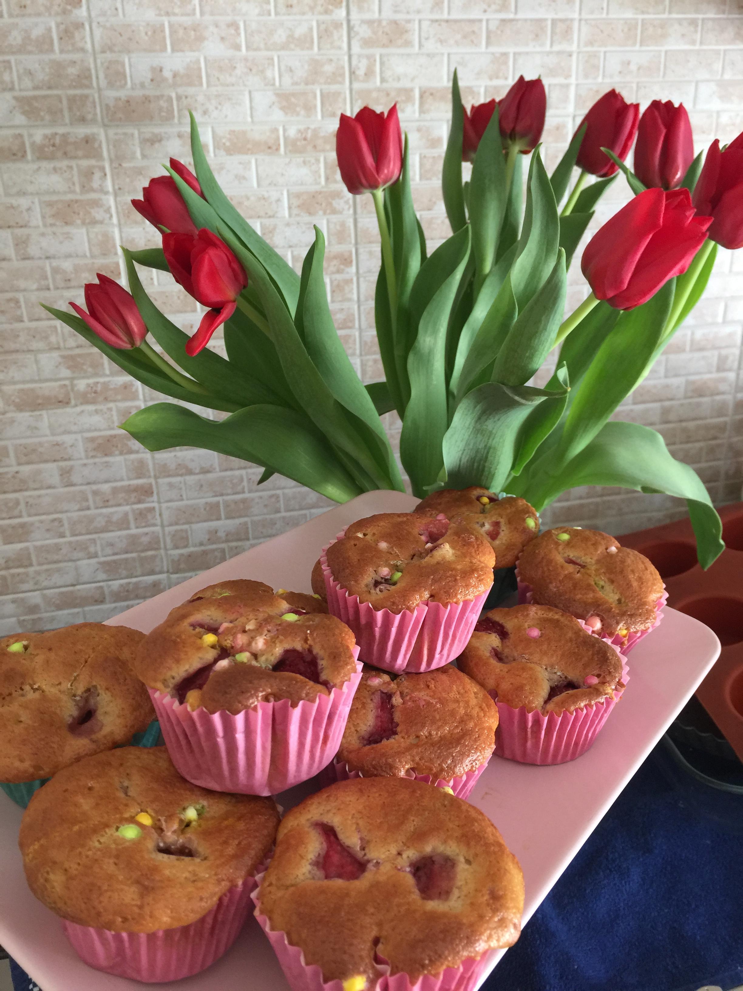 Muffin Alle fragole