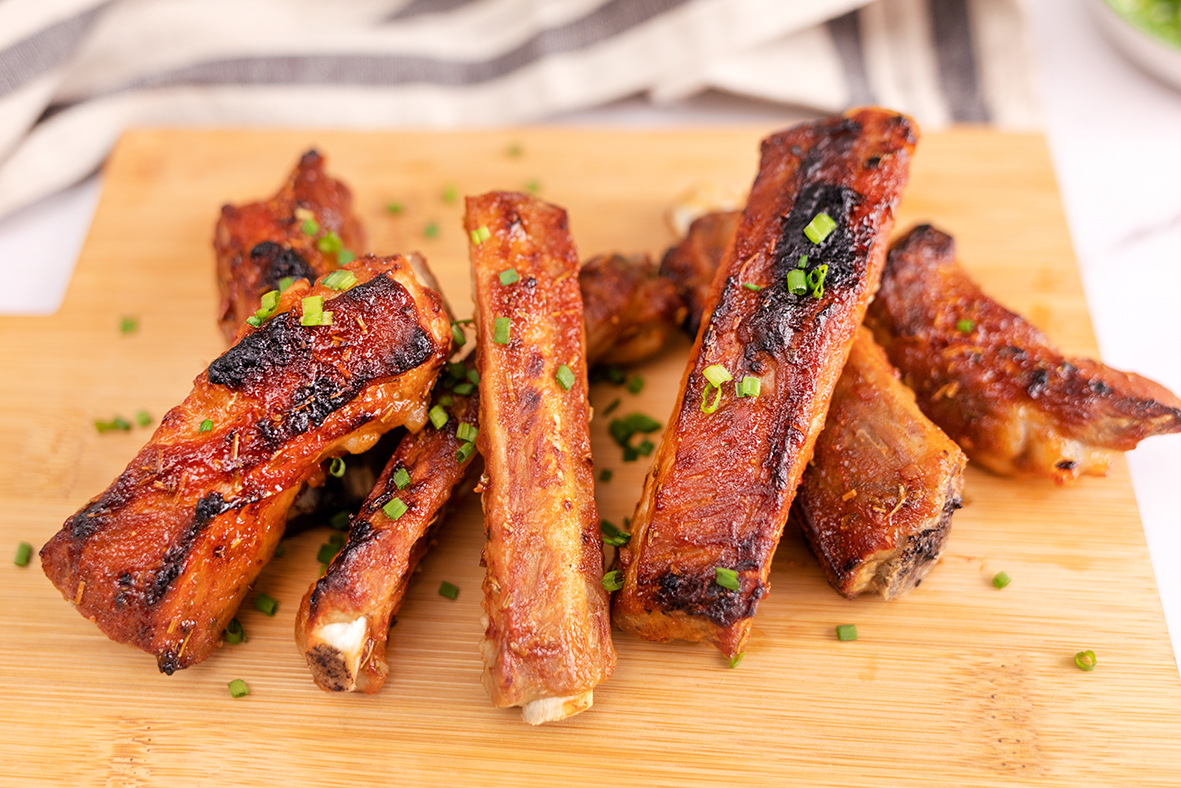 Costillas de cerdo con Barbacoa casera