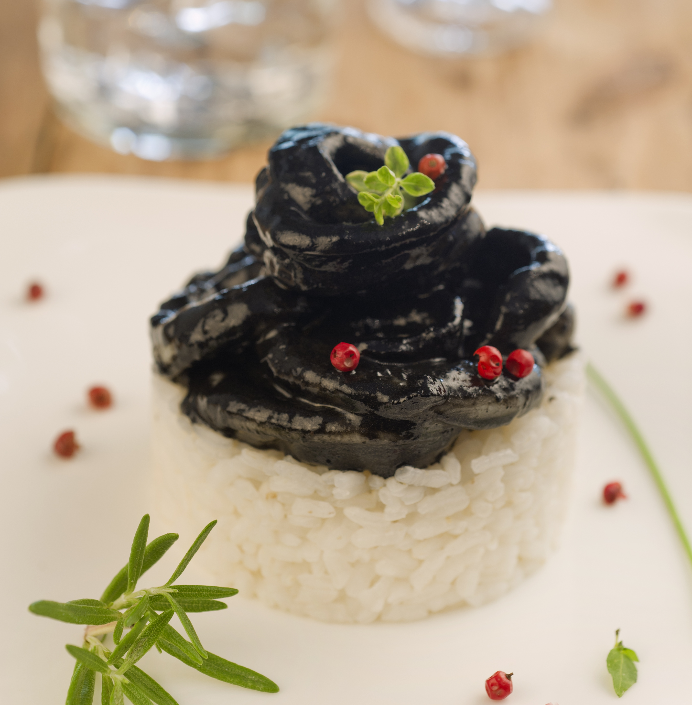 Calamares en su tinta