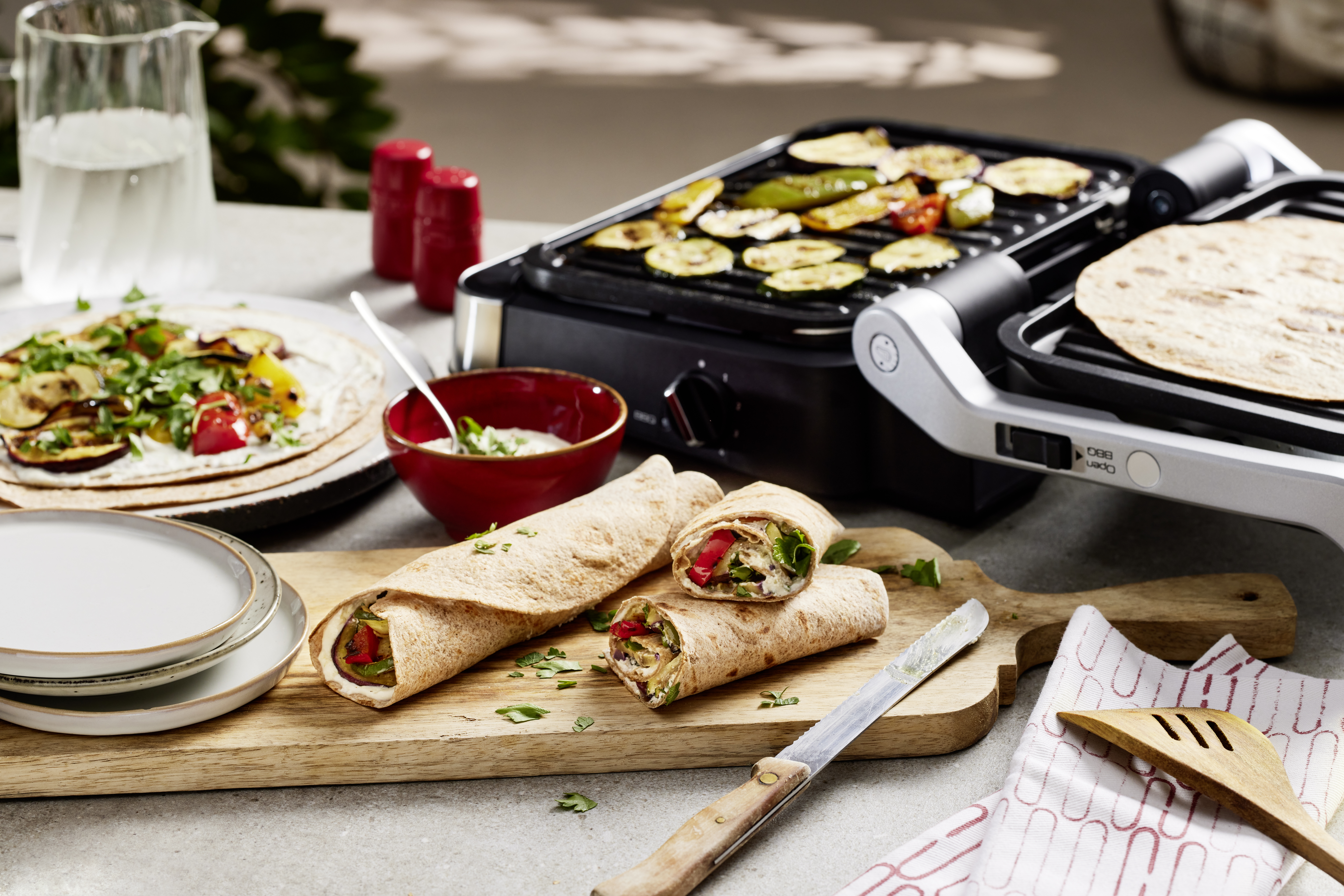 Antipasti-Wraps für die ganze Bande