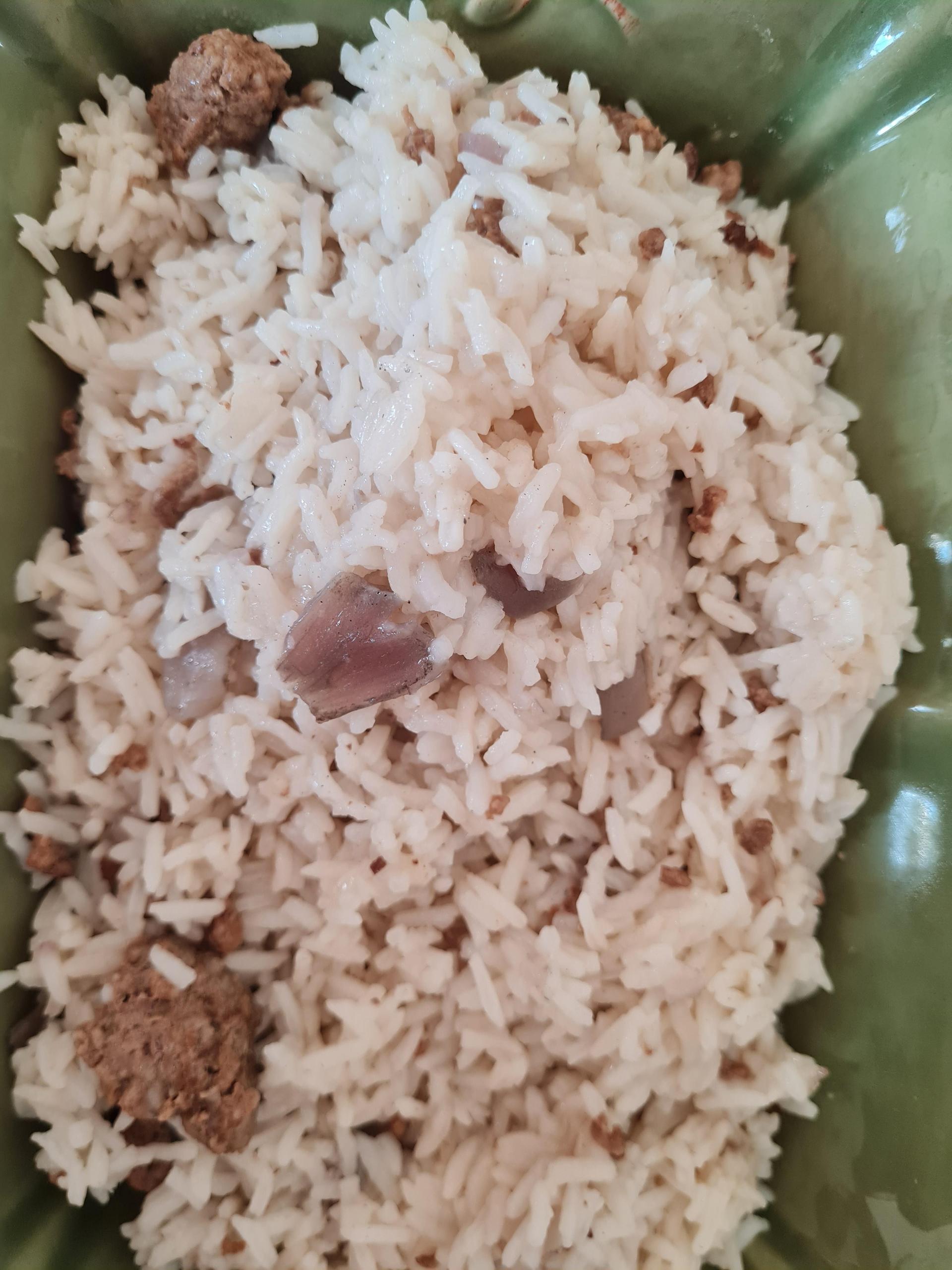 Riz steak haché - Recette Cookeo | Moulinex