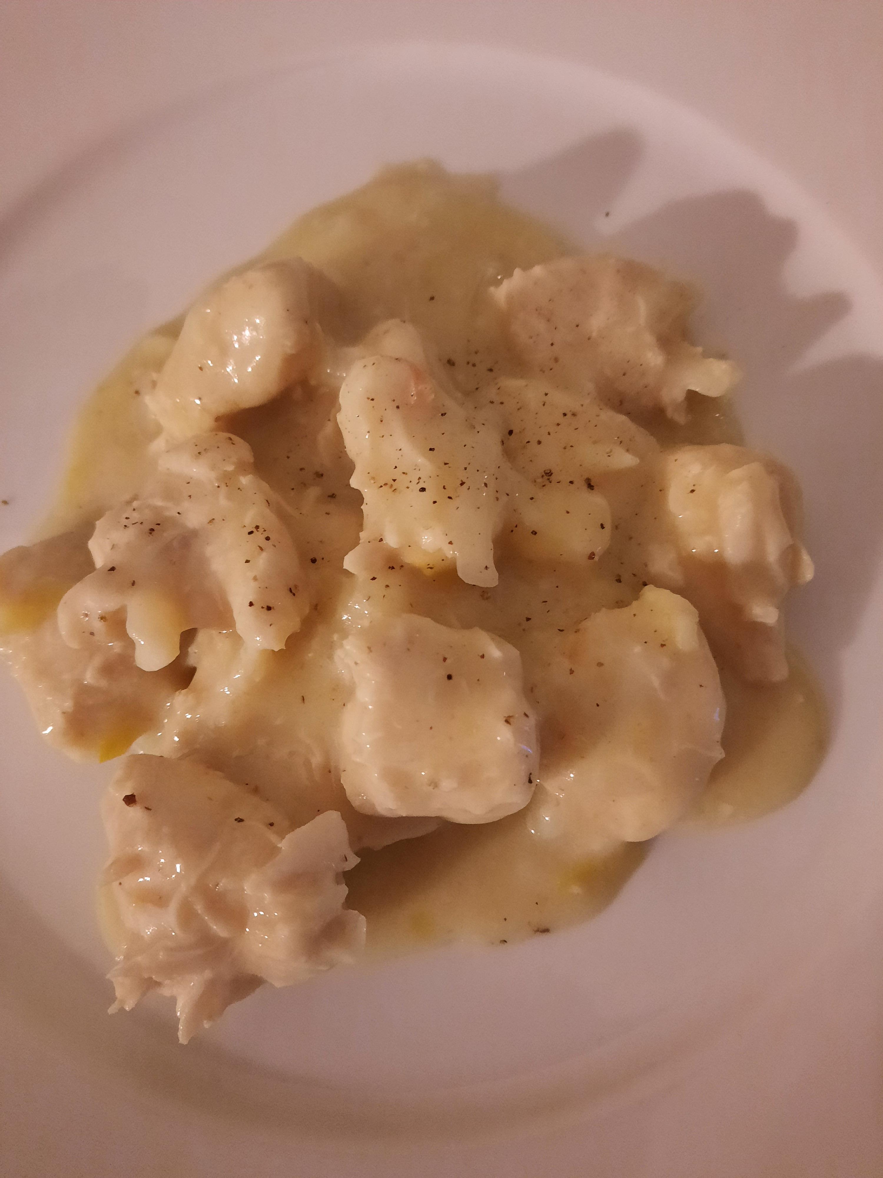 Bocconcini di pollo al limone e zenzero
