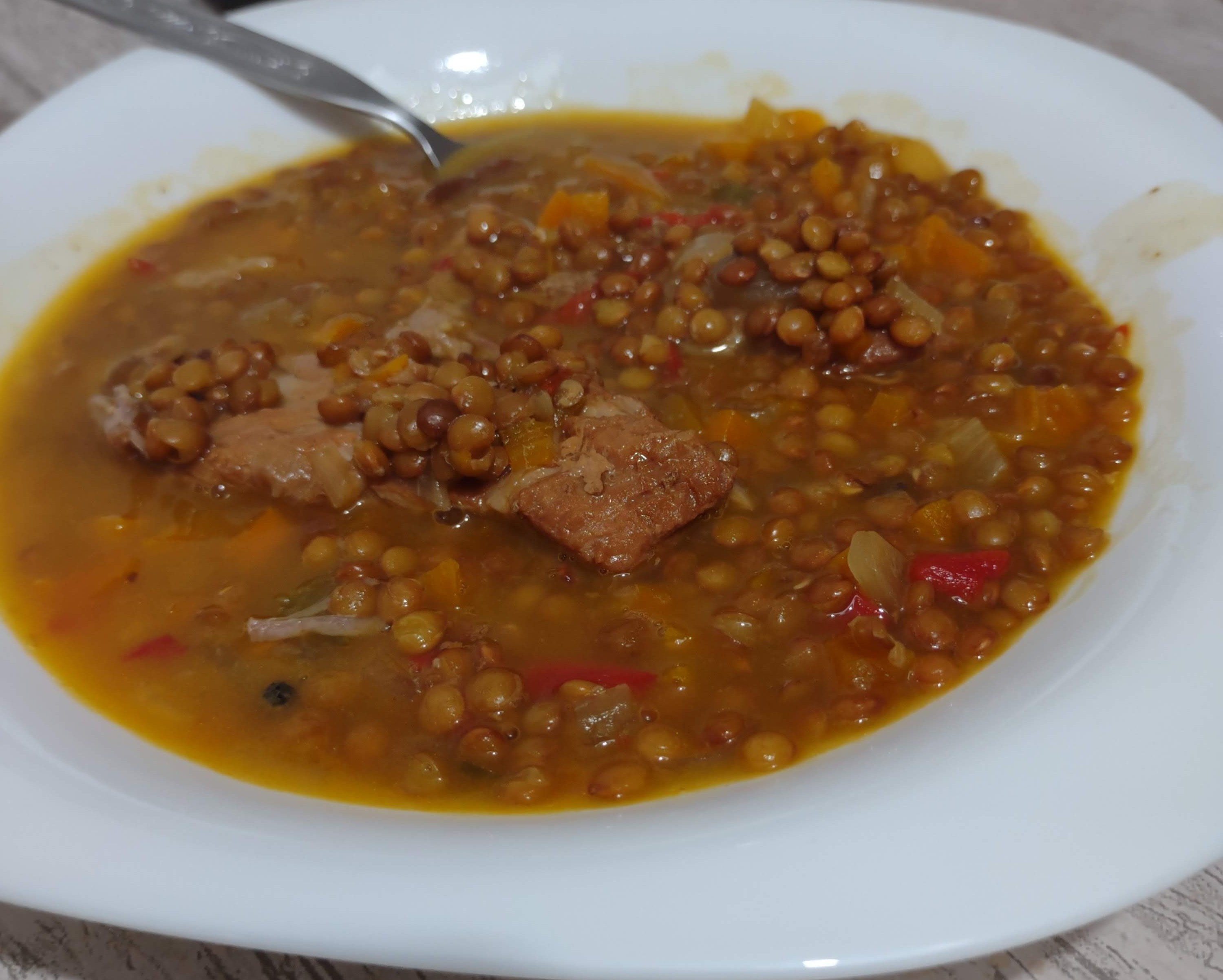 Lentejas con costillas