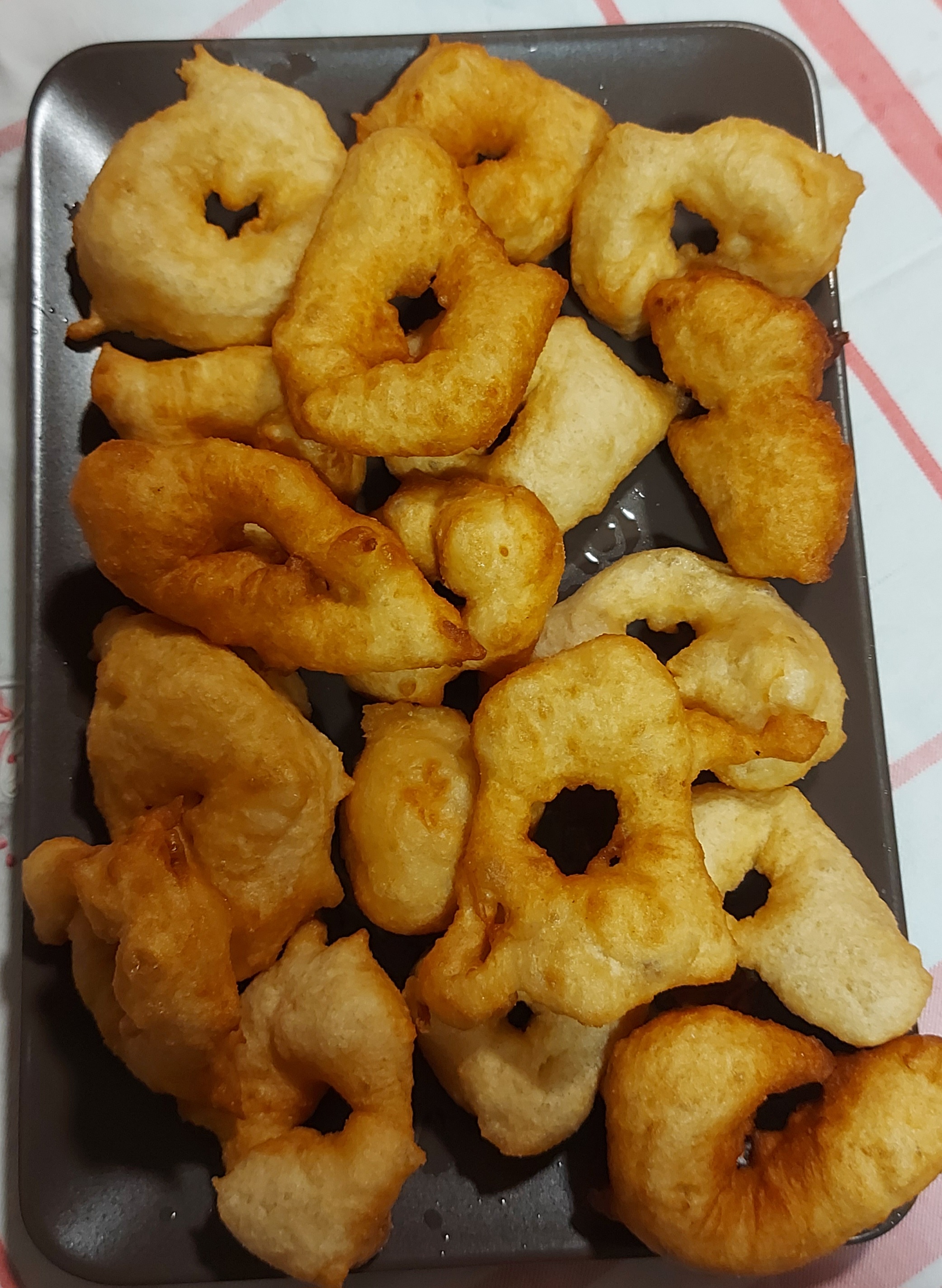Buñuelos con chocolate