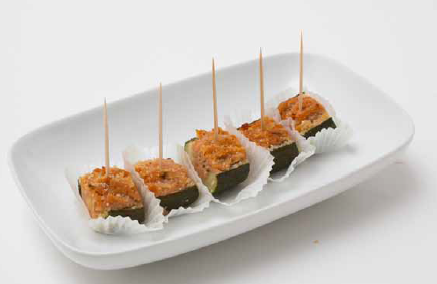 Zucchine ripiene al tonno