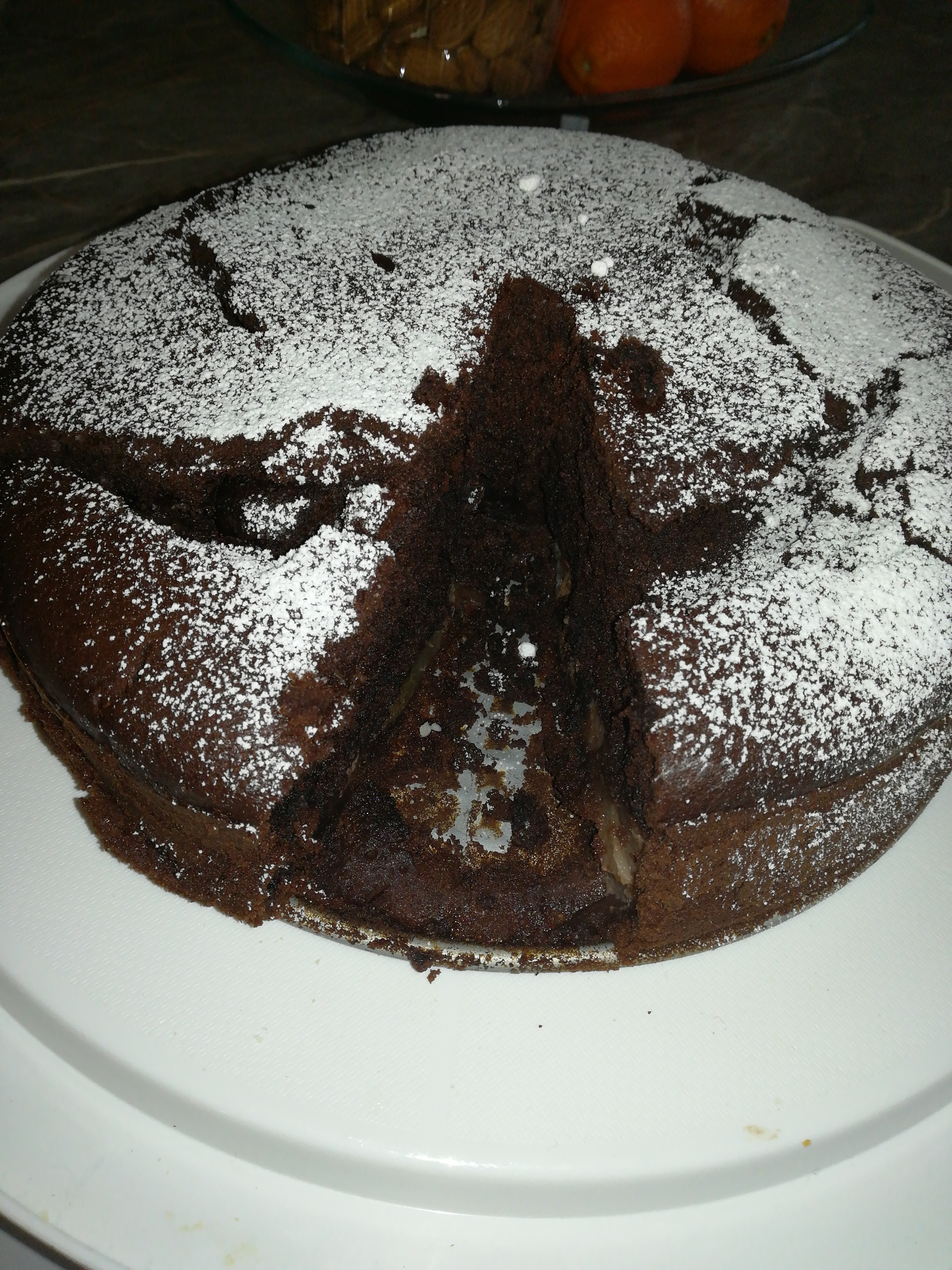 Torta pere cioccolato ricotta