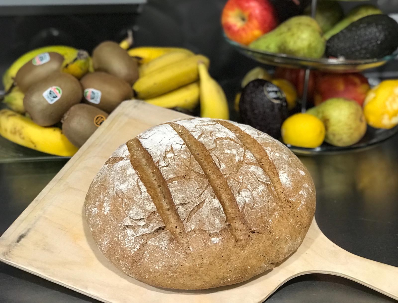 Pan con masa madre