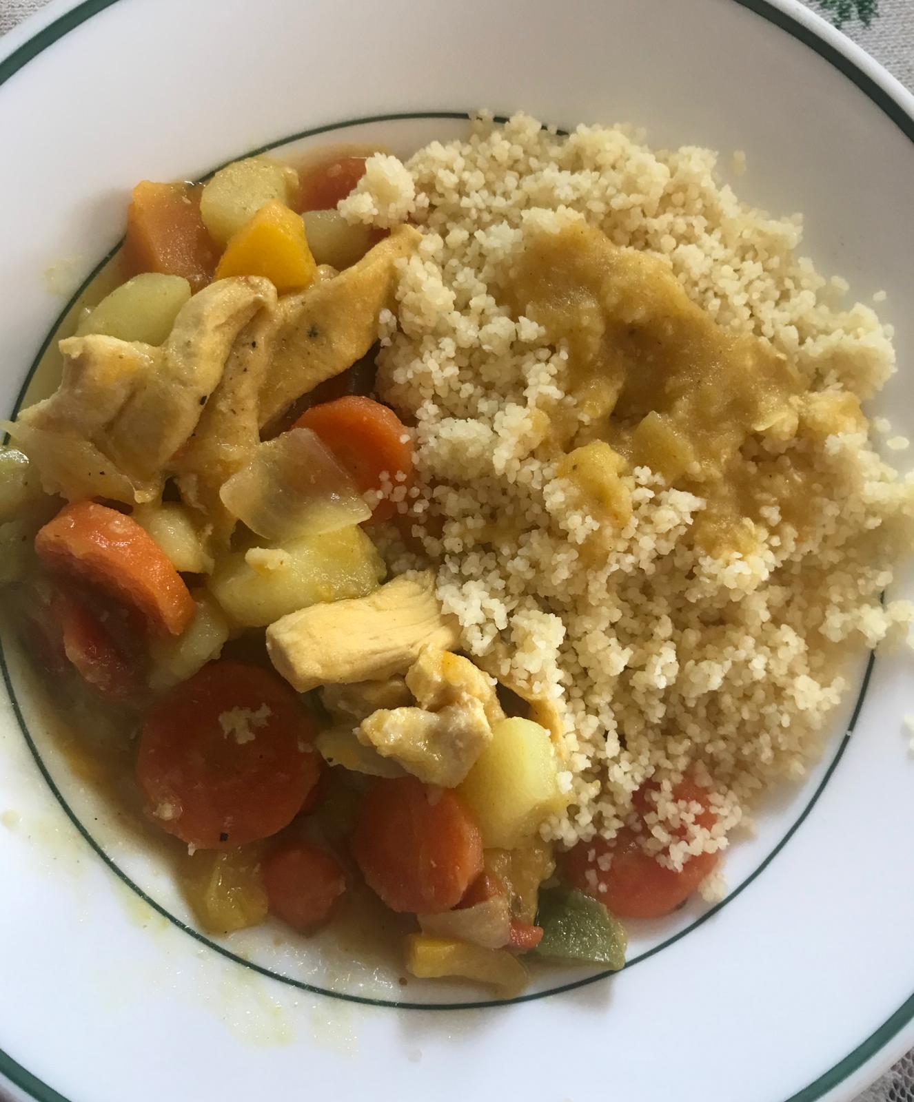 COUSCOUS DE POLLO