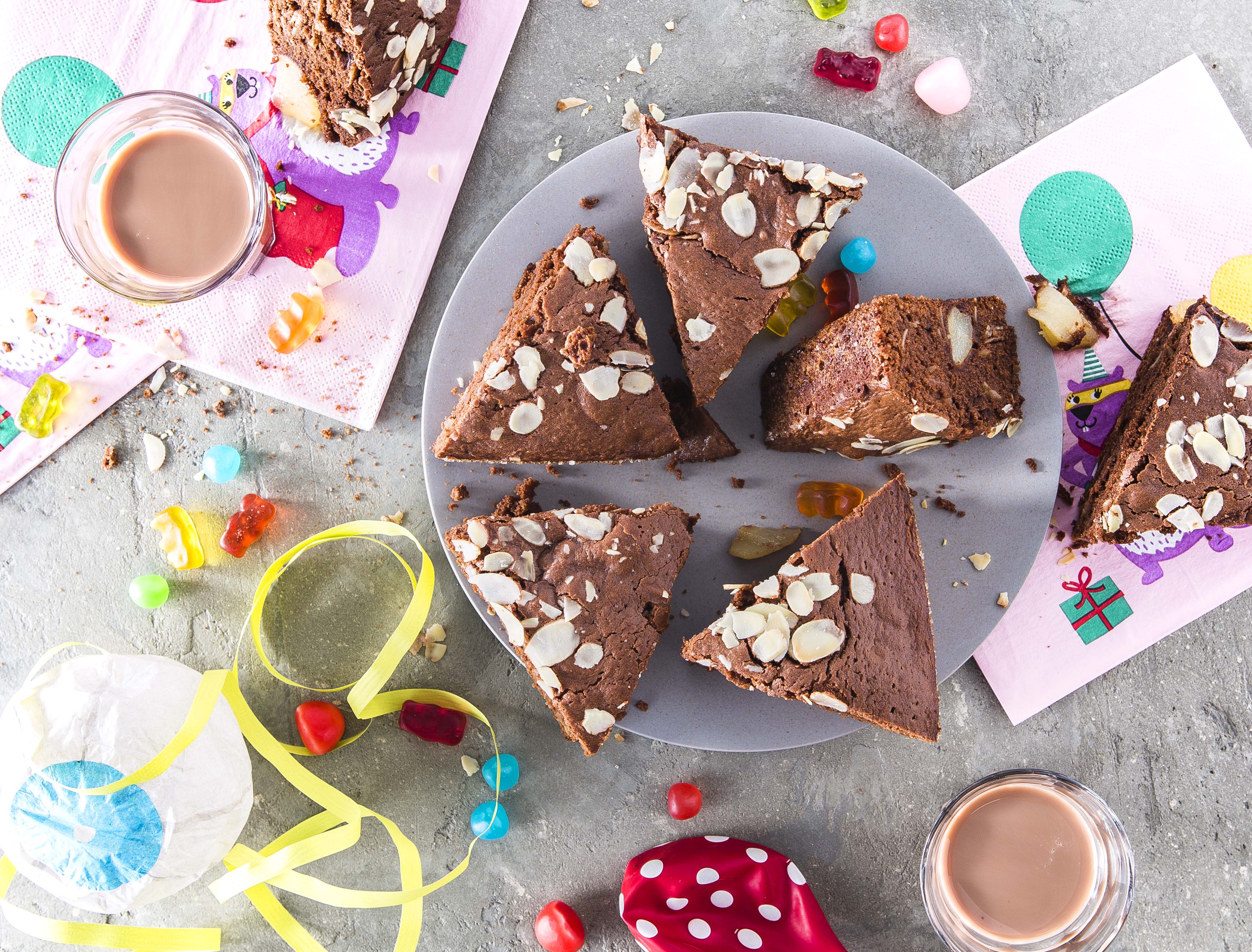 Schokoladen-Birnen-Kuchen