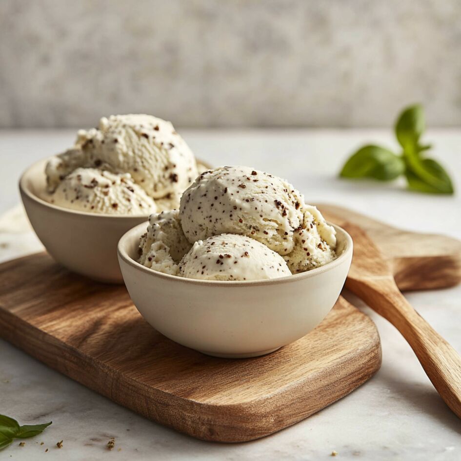 Helado de stracciatella