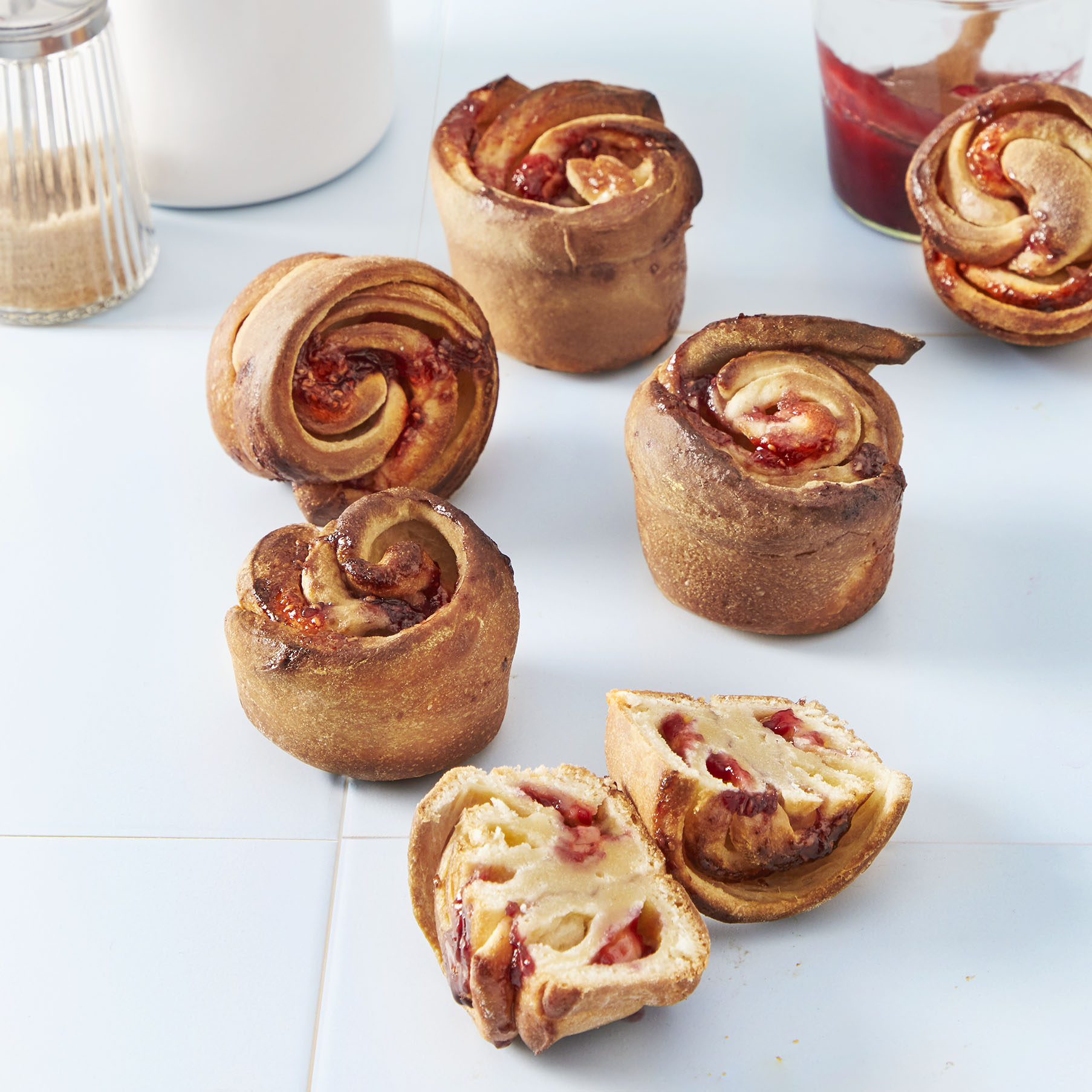 Himbeer-Cruffins