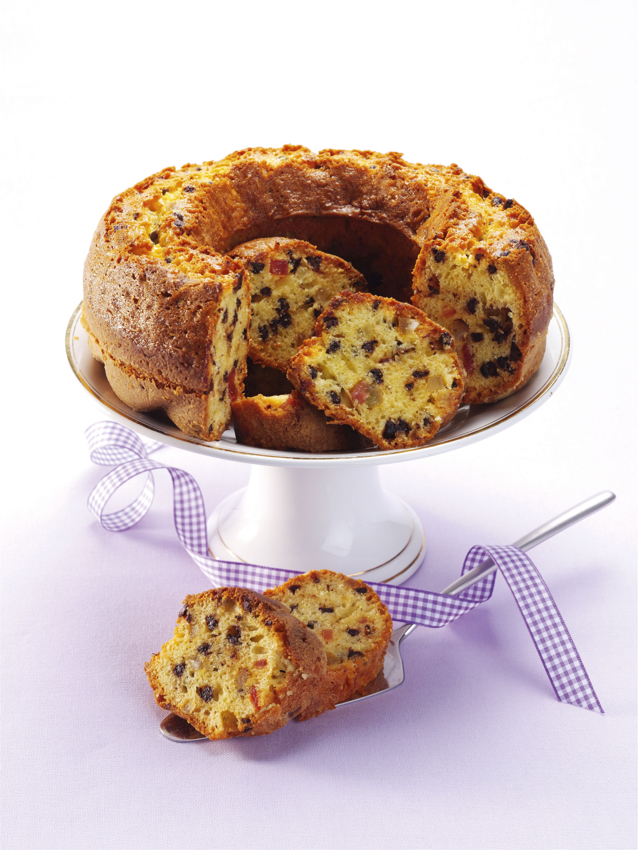 Torta di frutta e cioccolato