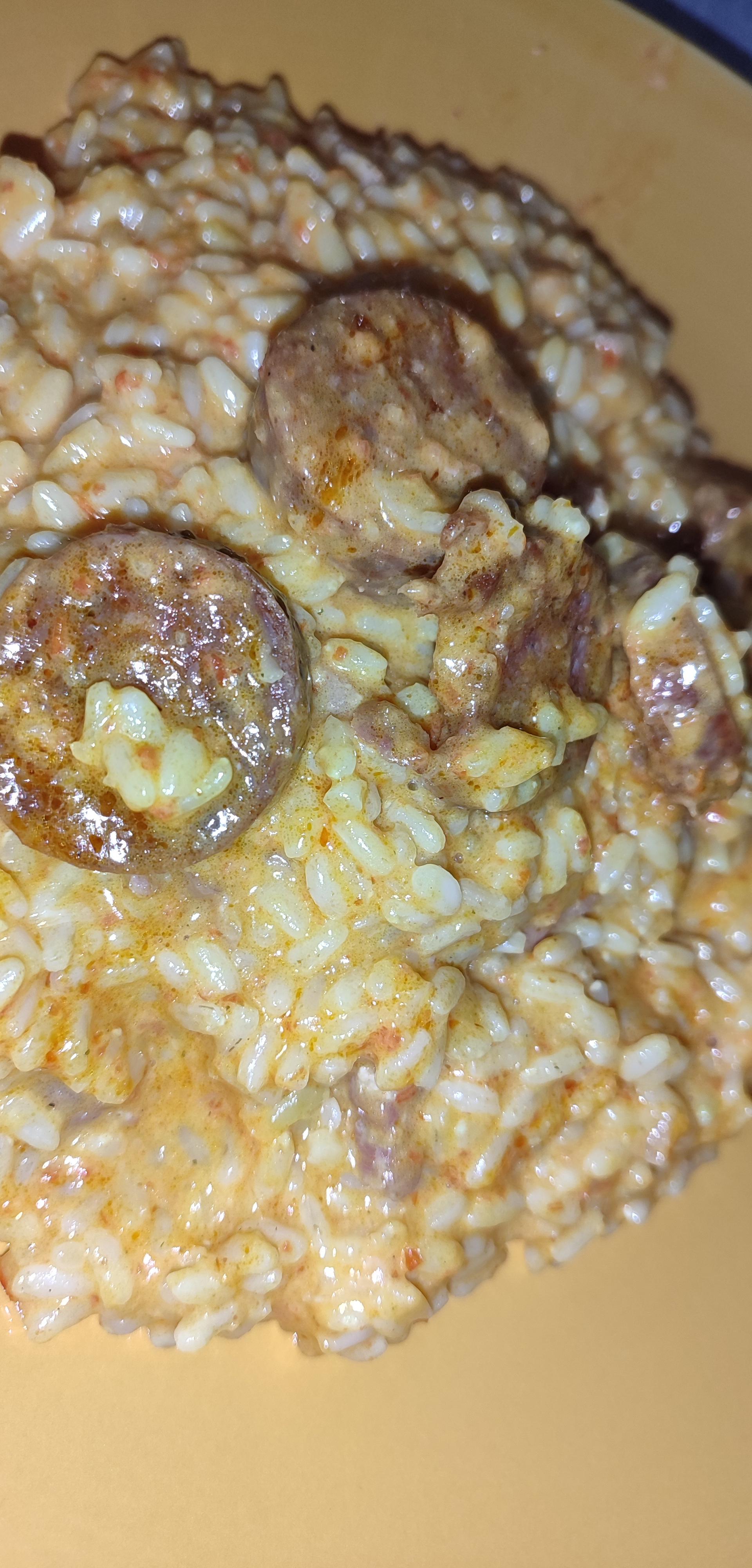 Risotto chorizo poivron - Recette Cookeo | Moulinex