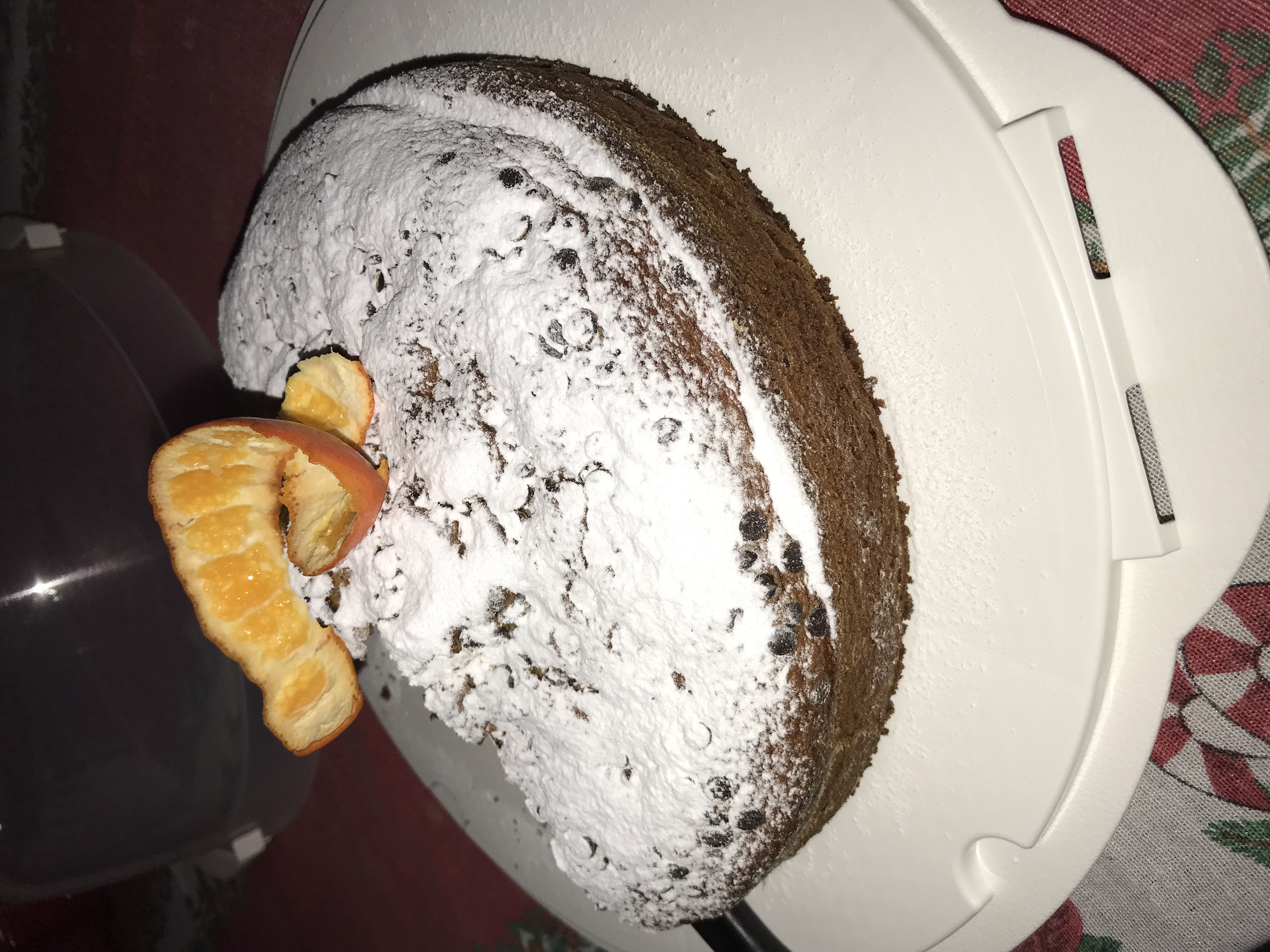 Torta di arance e cioccolato