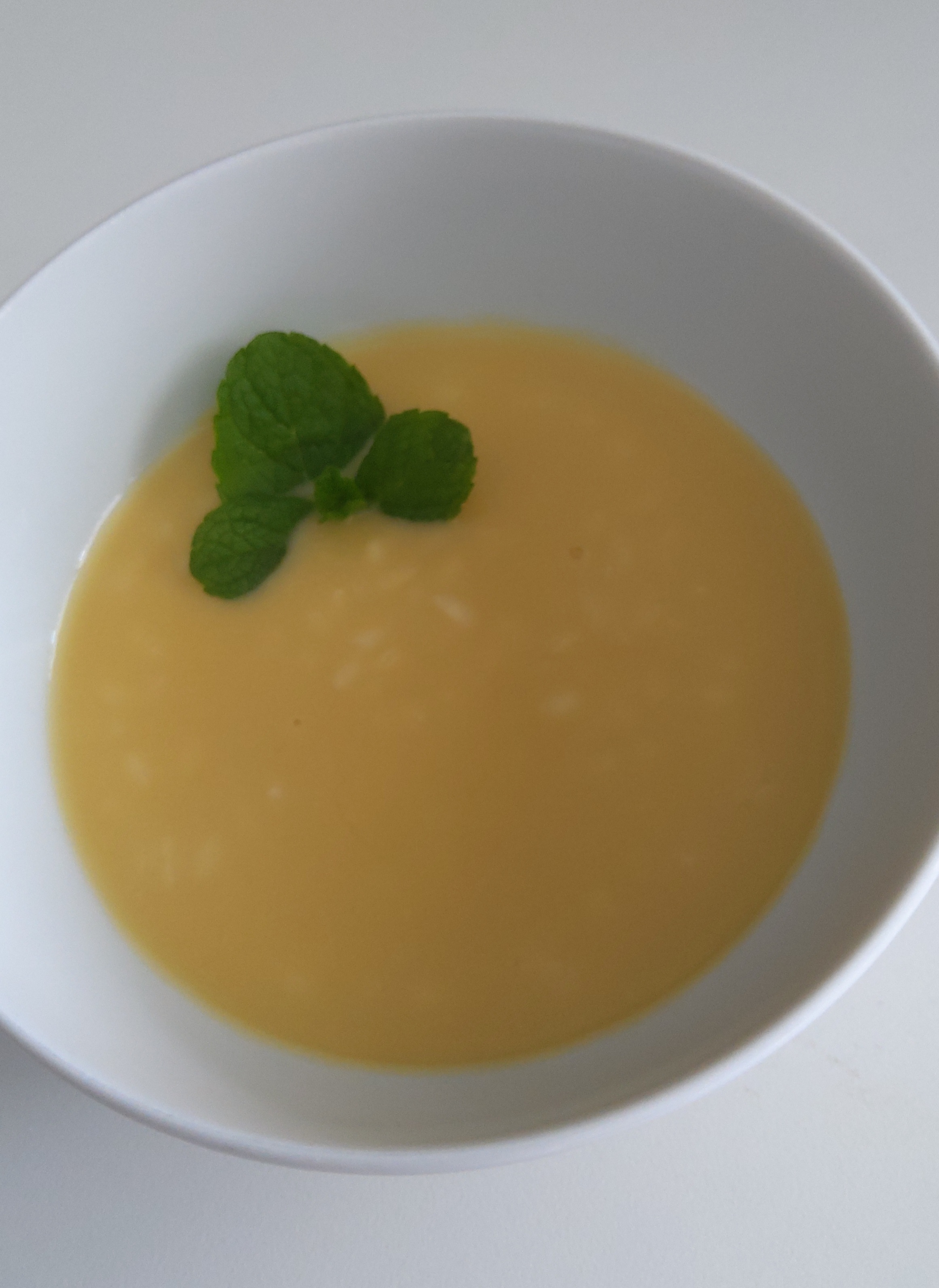Creme de grão com arroz