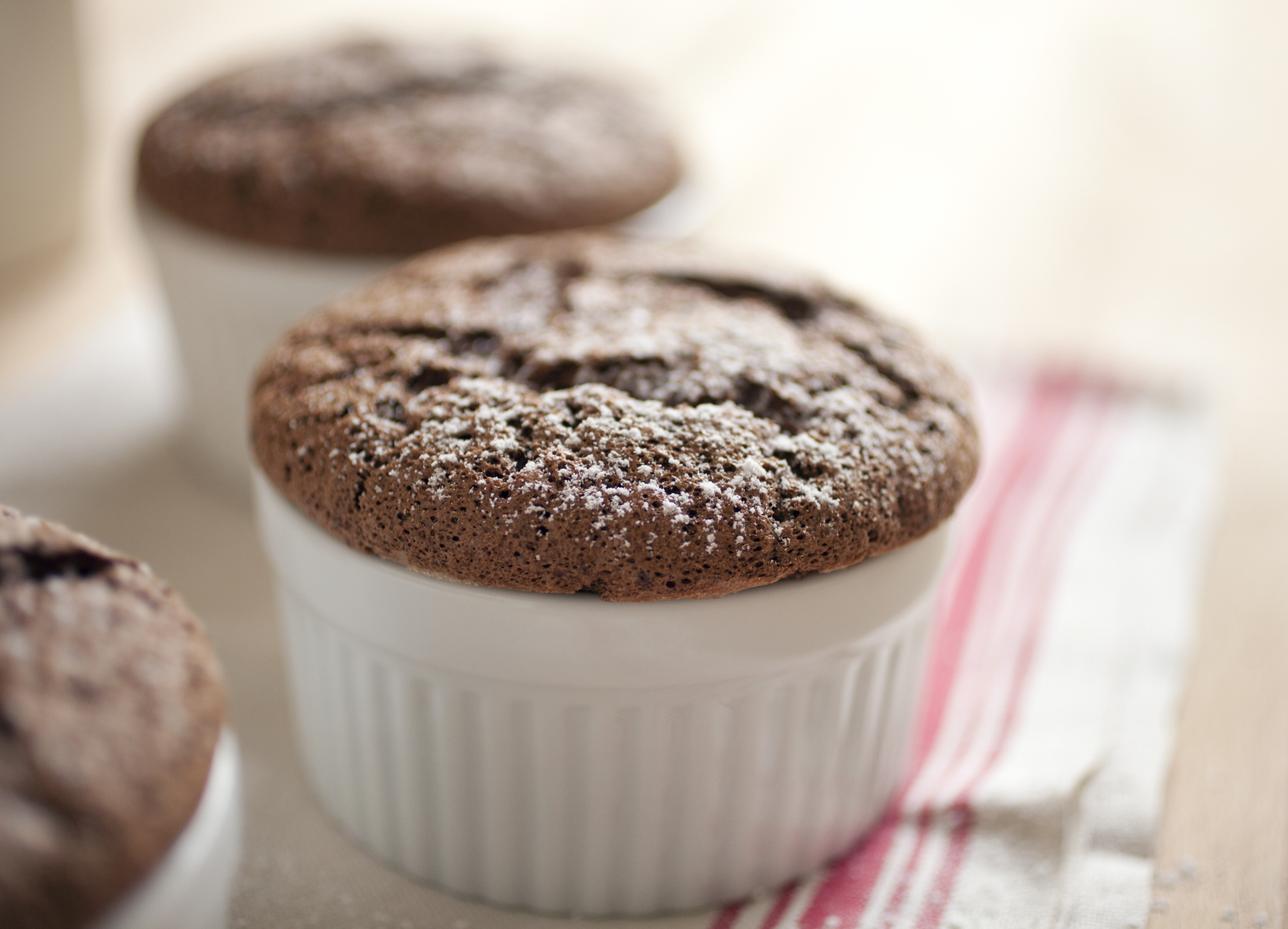 Soufflé de chocolate