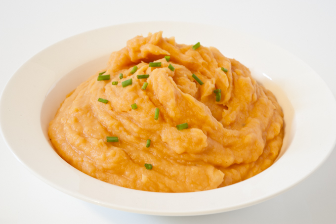 Purè di patate dolci