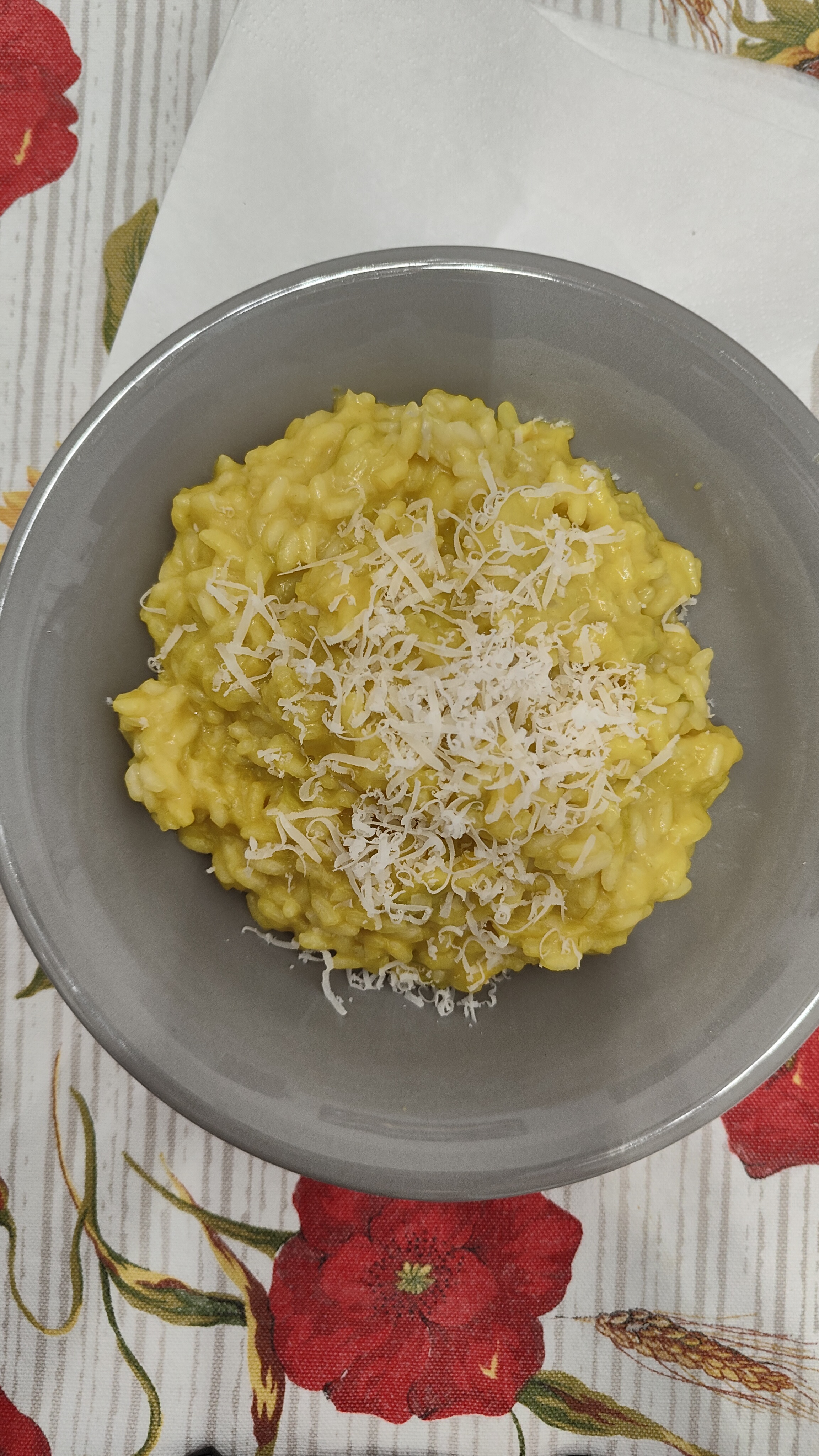 Risotto Porri Zafferano e Gorgonzola