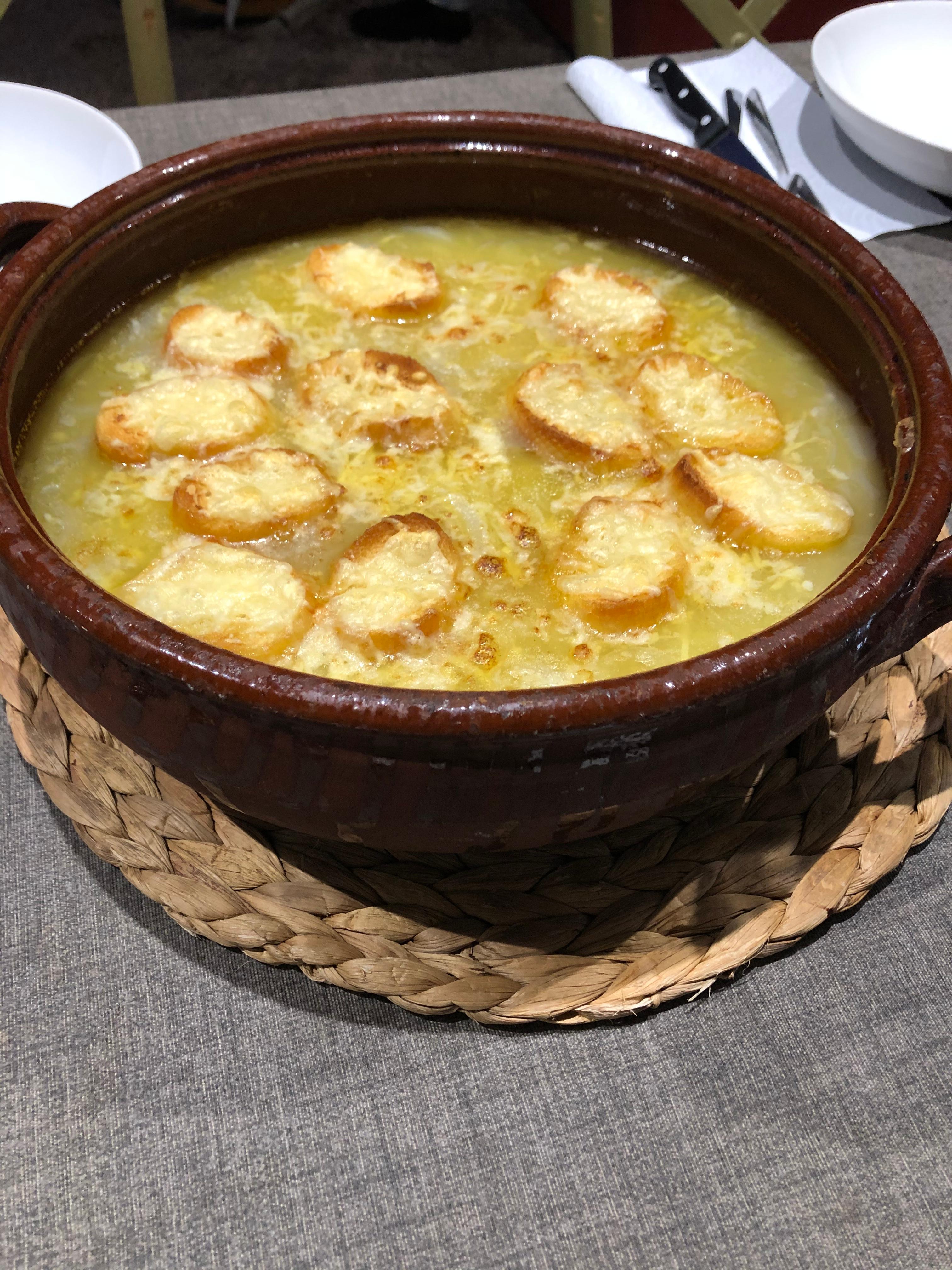 Sopa de cebolla