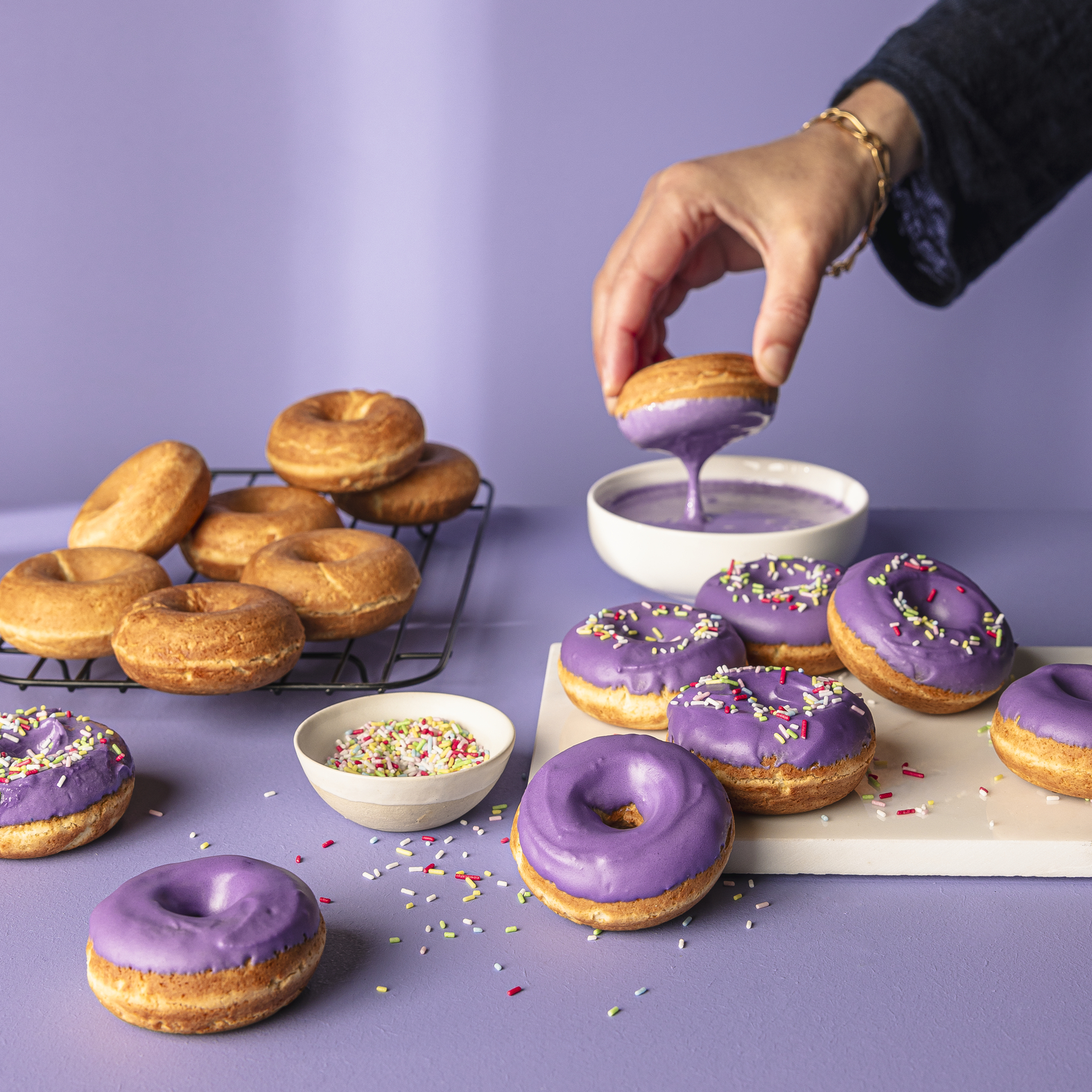 Einfache Donuts