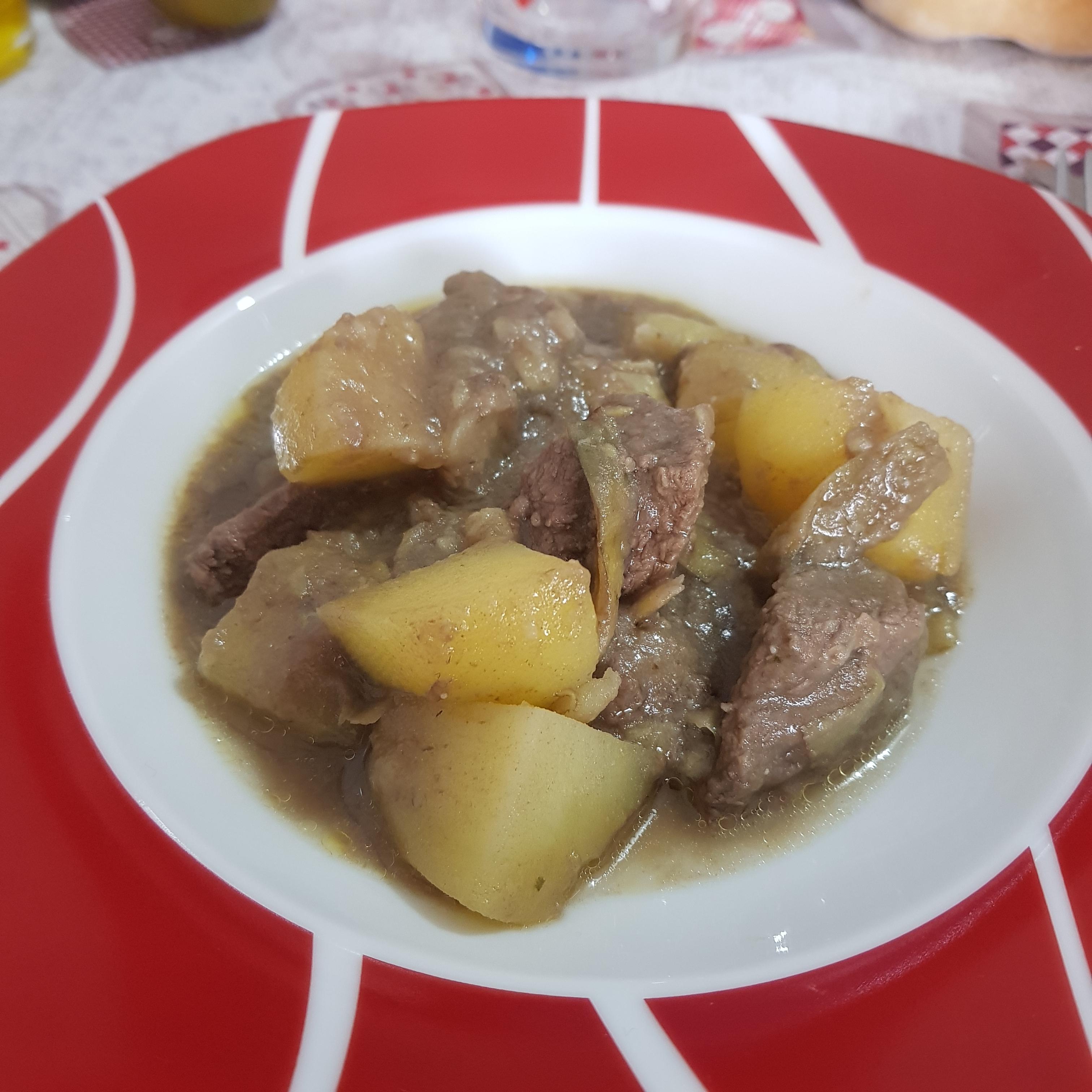 Spezzatino patate e carciofi