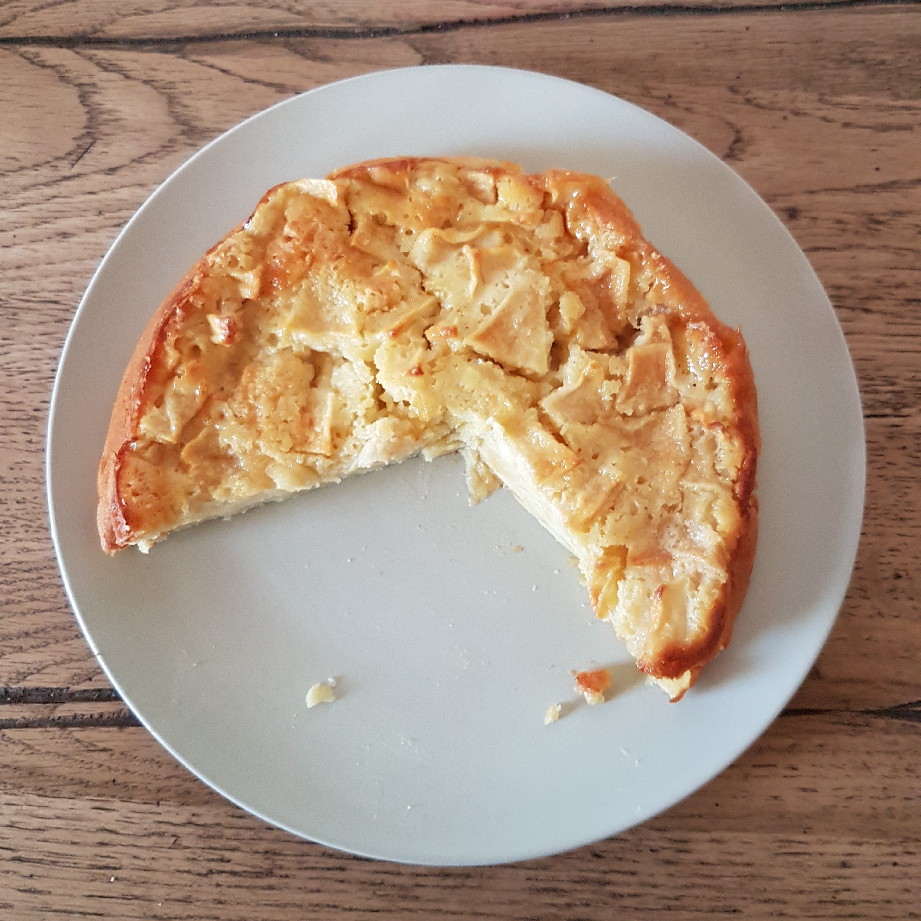 Torta di mele e yogurt