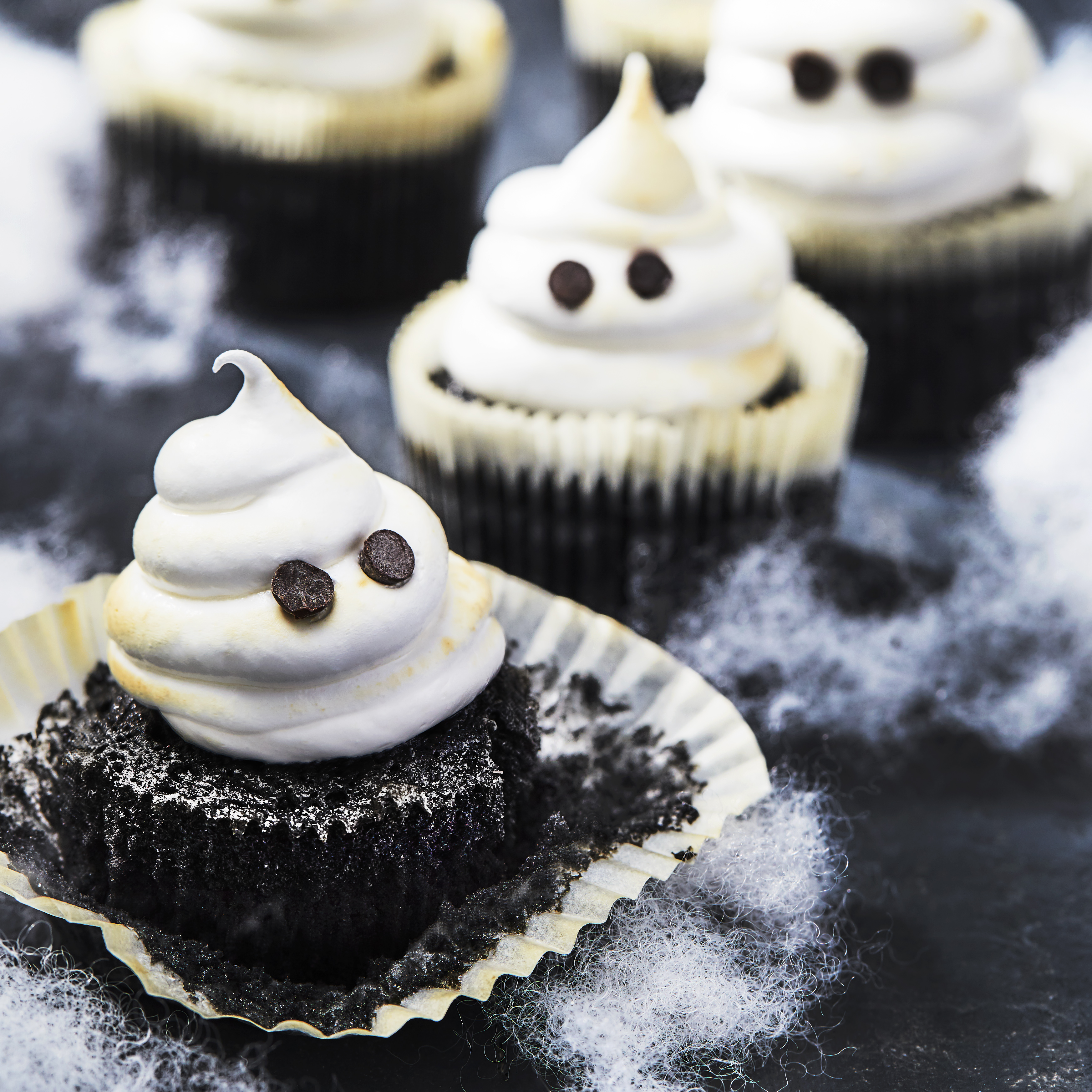 Geister Cupcakes