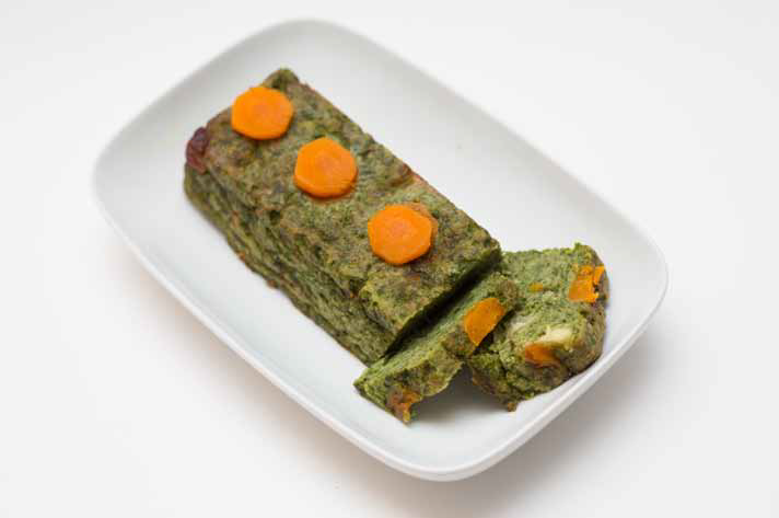 Tortino di verdure verdi