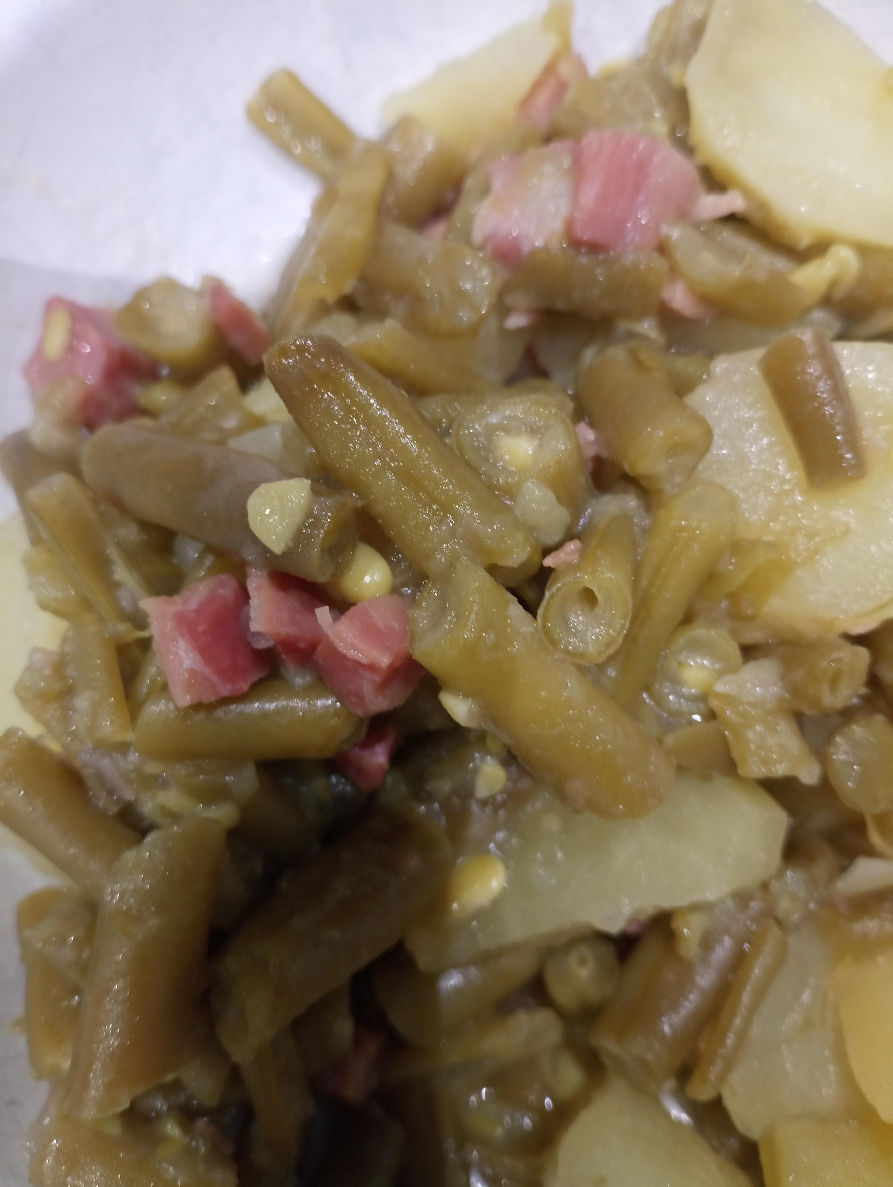 Judías con patatas
