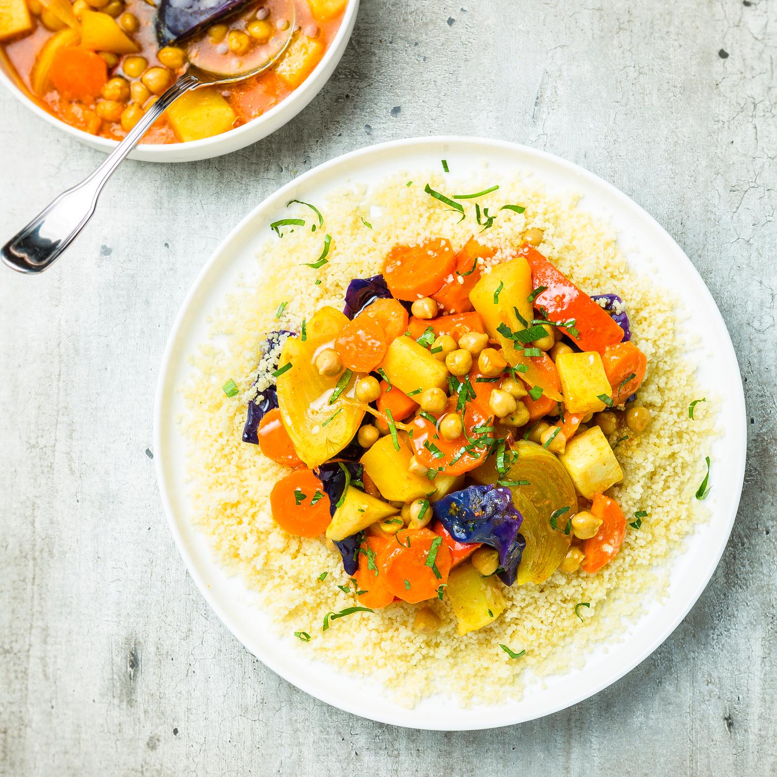 Couscous végétarien - Recette Cook'in One | Moulinex